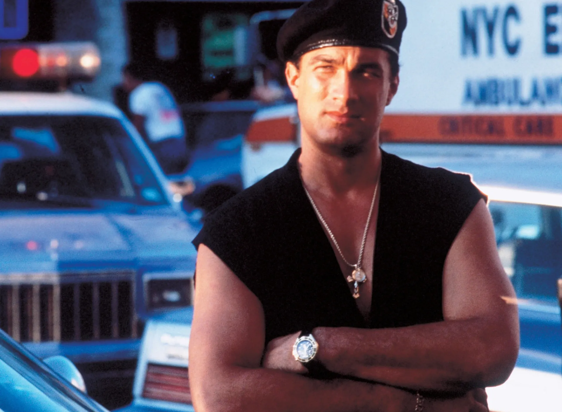 Steven Seagal em 'Fúria Mortal', filme que seguiu sua fórmula de sucesso.
