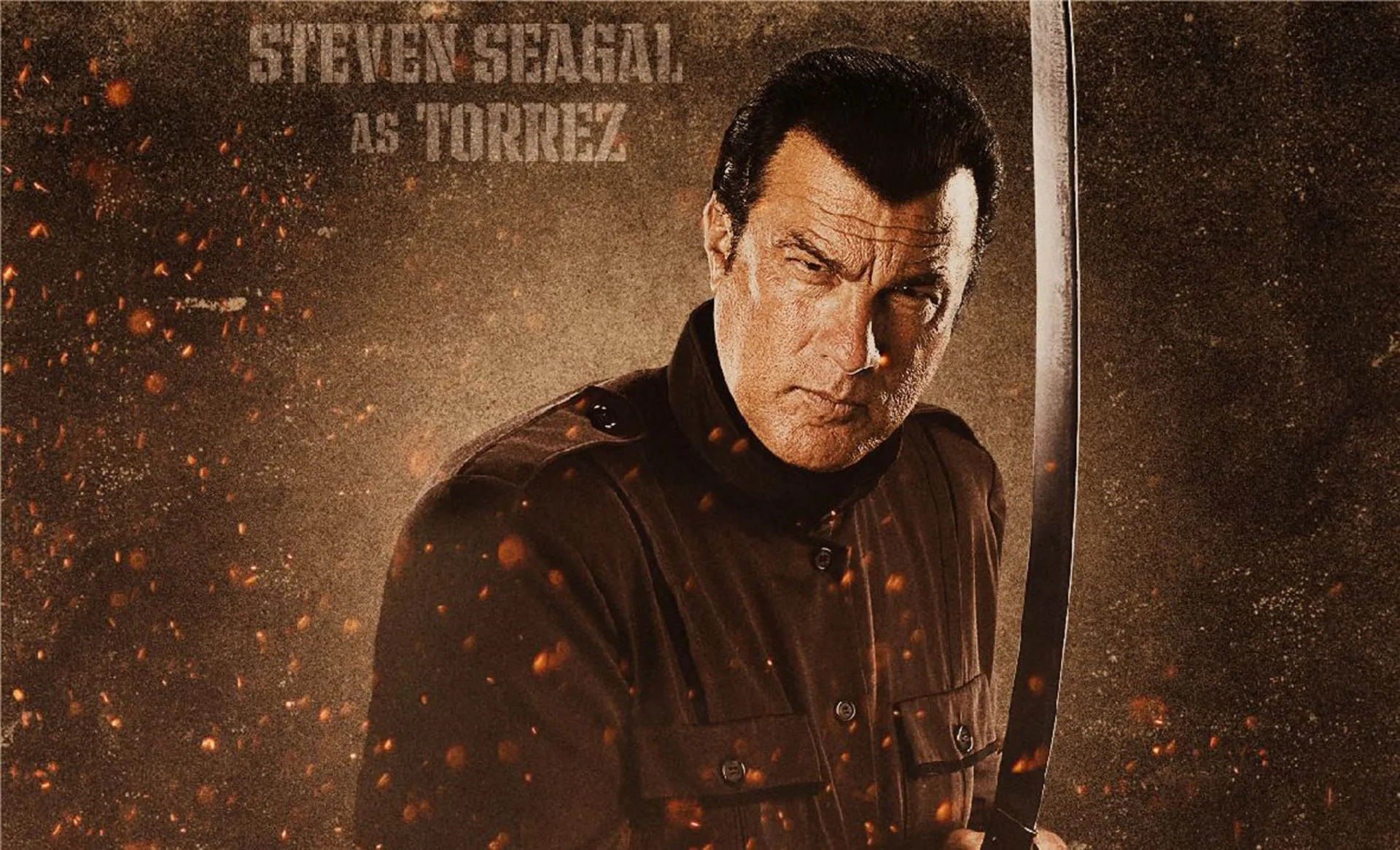 Steven Seagal no papel do vilão Torrez no filme 'Machete', de Robert Rodriguez.
