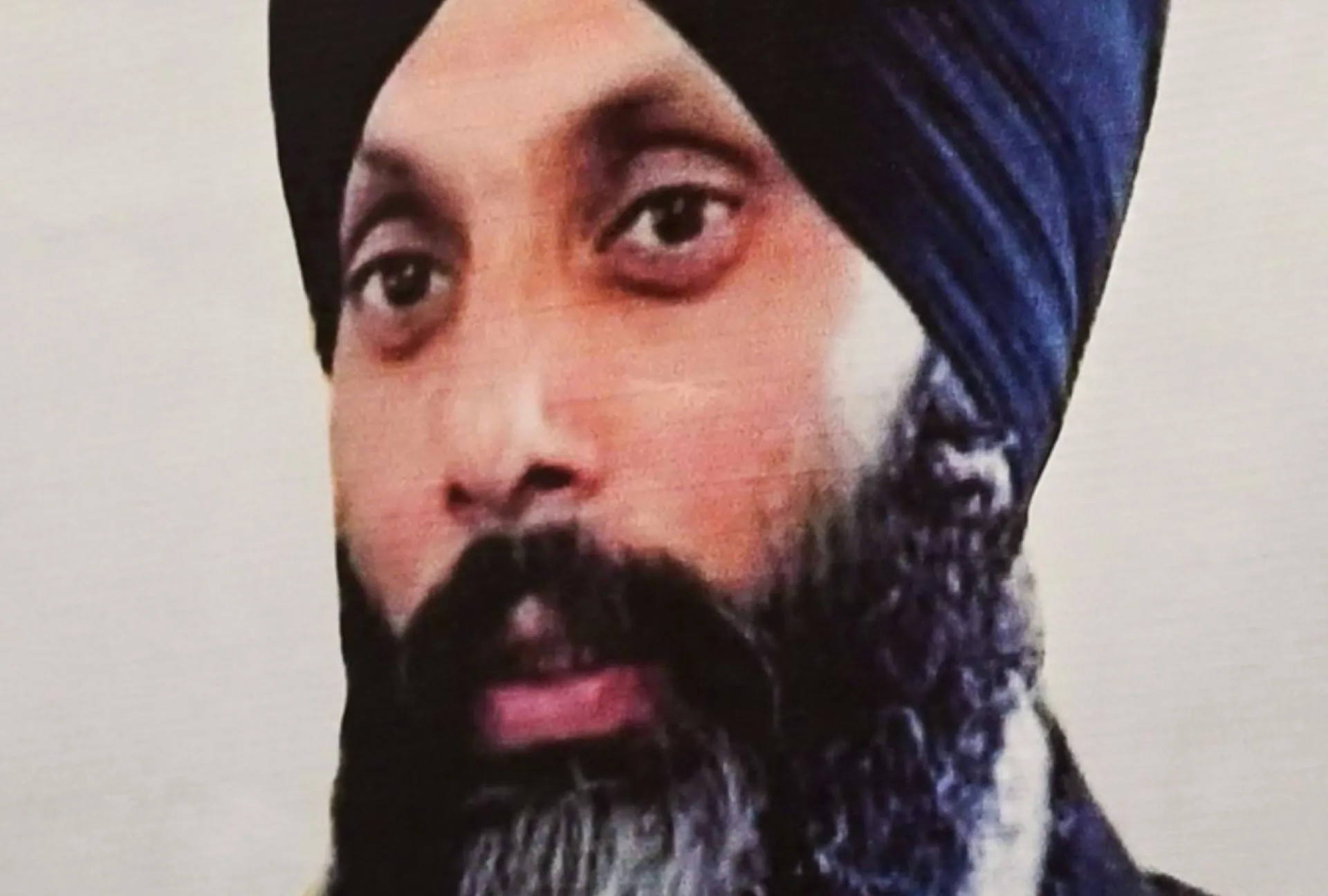 Imagem de arquivo de Hardeep Singh Nijjar falando em um evento.