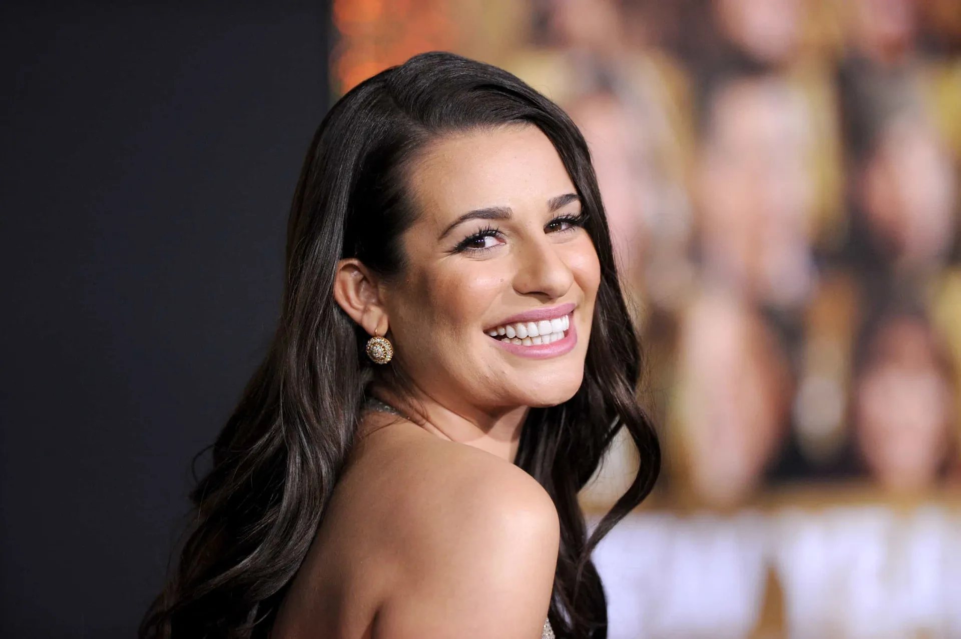 A atriz e cantora Lea Michele, estrela da série 'Glee'.
