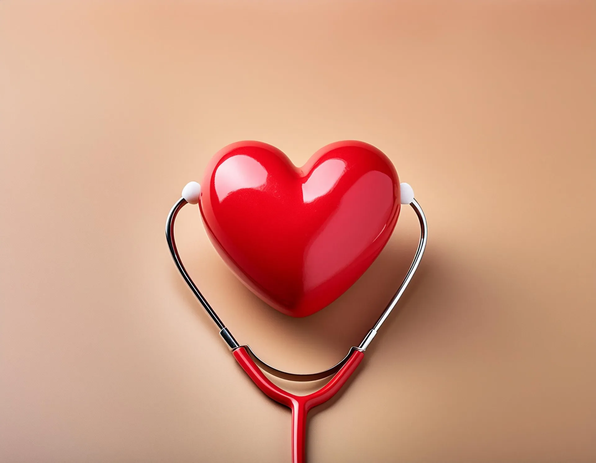 Ilustração de um coração humano com um gráfico de eletrocardiograma, simbolizando a saúde cardíaca.