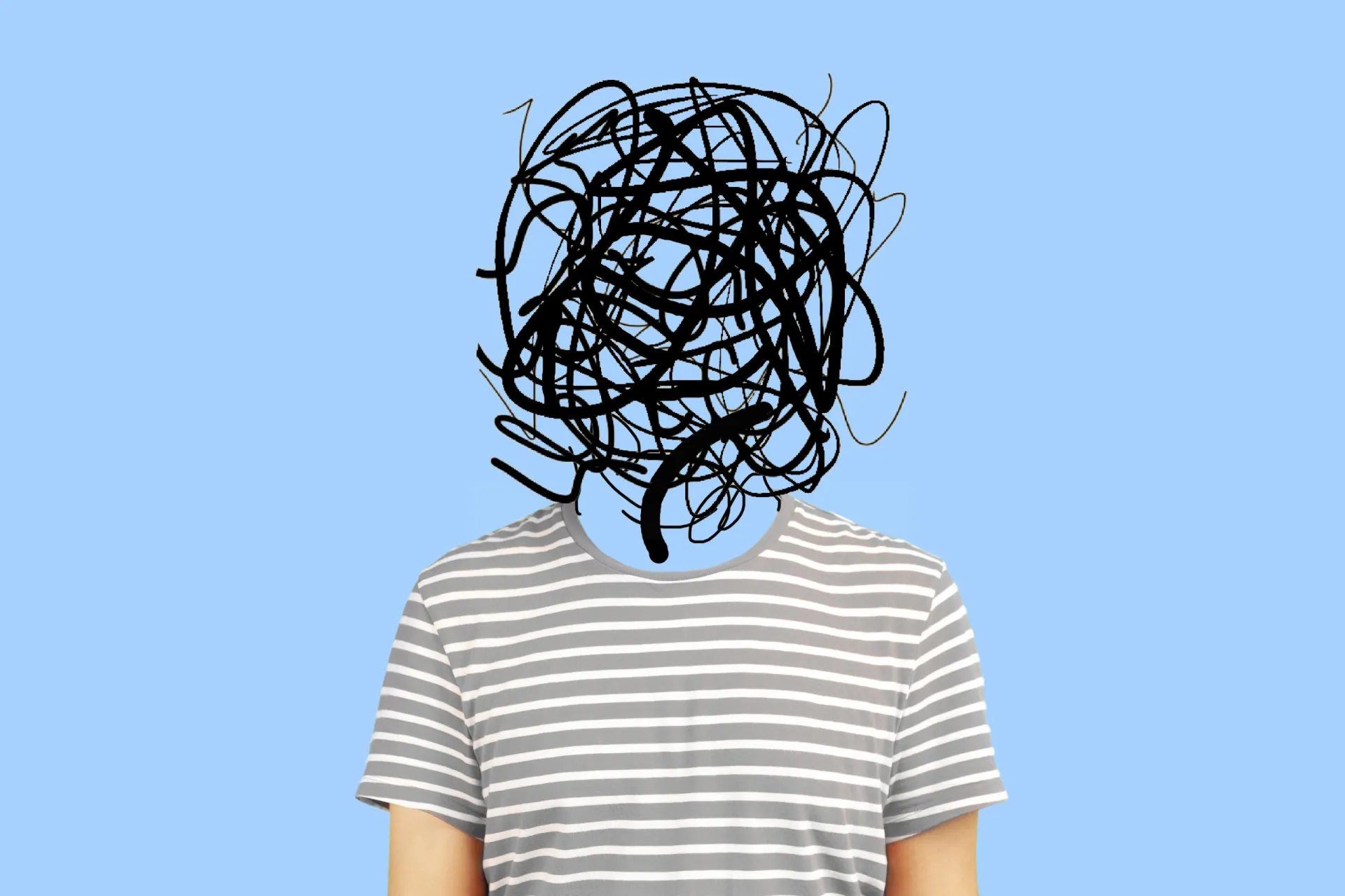 Imagem conceitual de uma cabeça humana com engrenagens e luzes, representando a complexidade da mente.