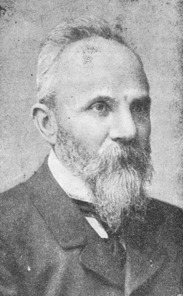 Retrato antigo de Edoardo Perroncito, o cientista que primeiro descreveu a gripe aviária.