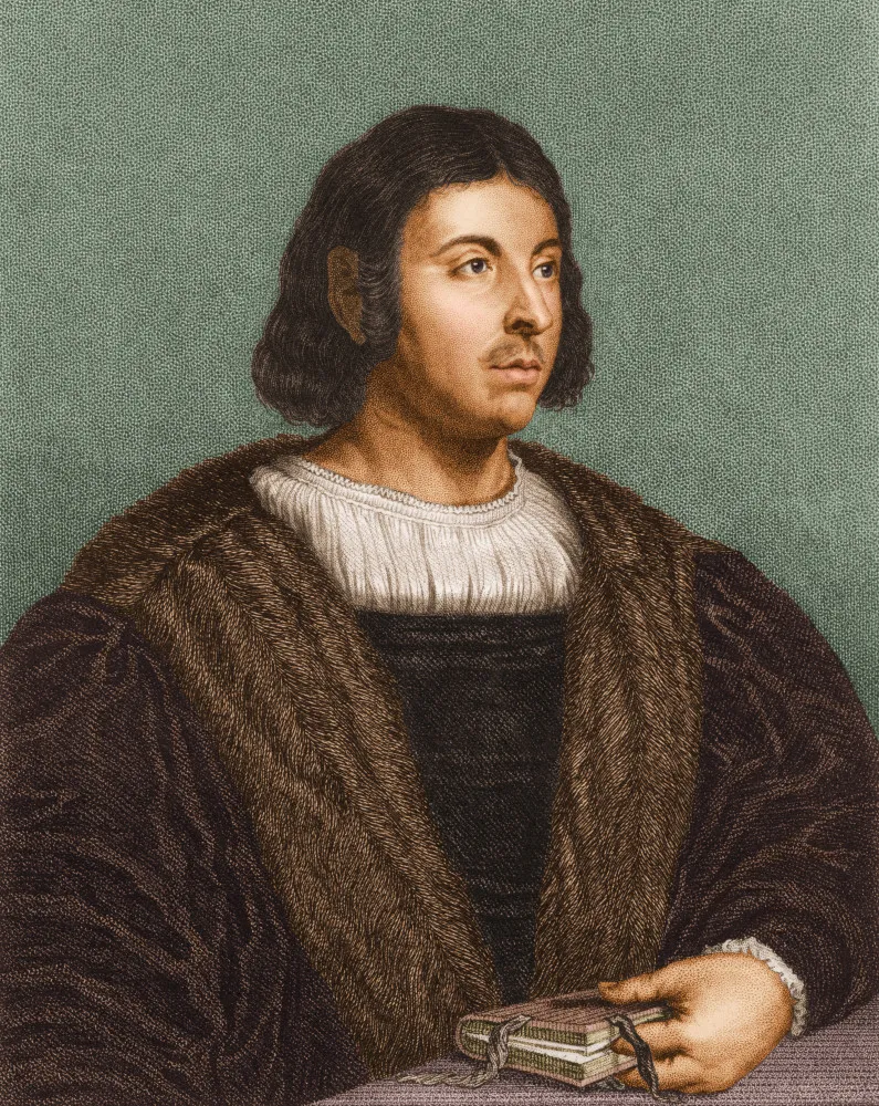 Retrato do escritor italiano Giovanni Boccaccio, que documentou os horrores da peste.