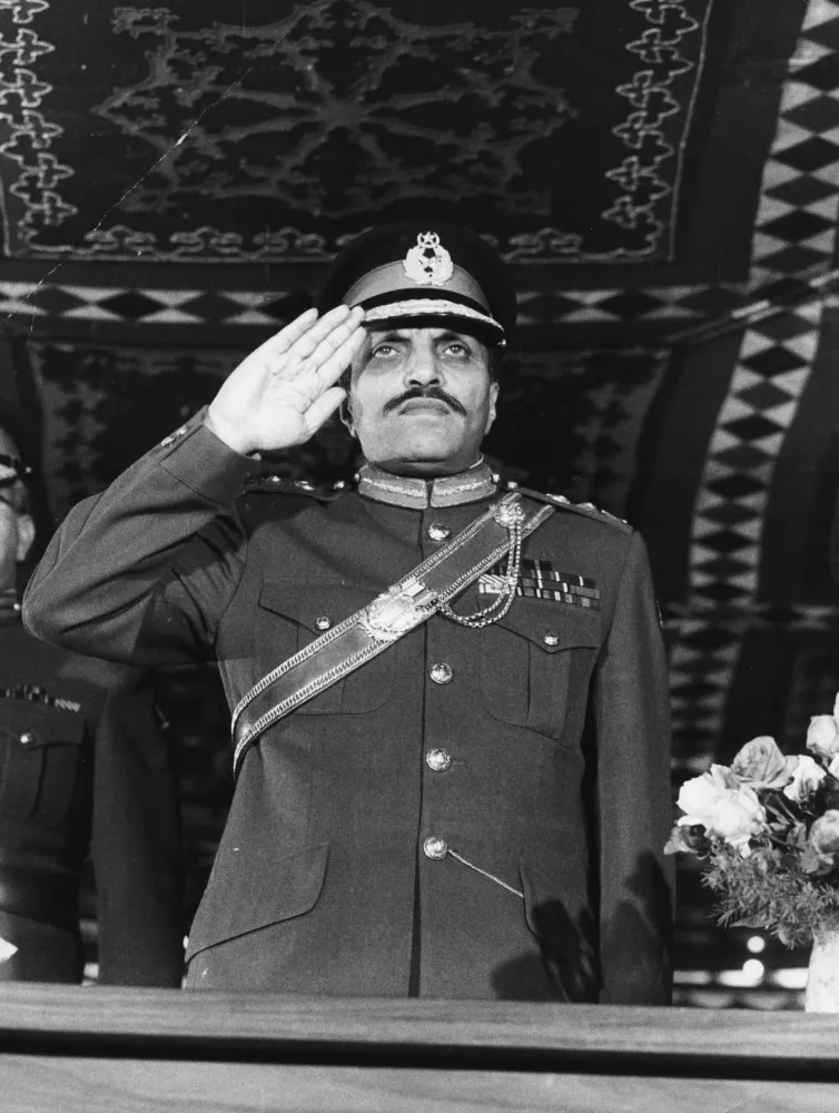 Muhammad Zia-ul-Haq, sexto presidente do Paquistão.