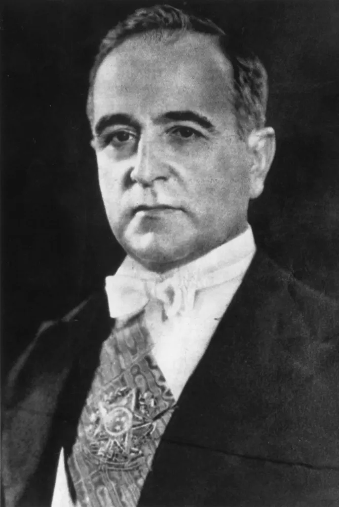 Getúlio Vargas, figura central da política brasileira no século XX.