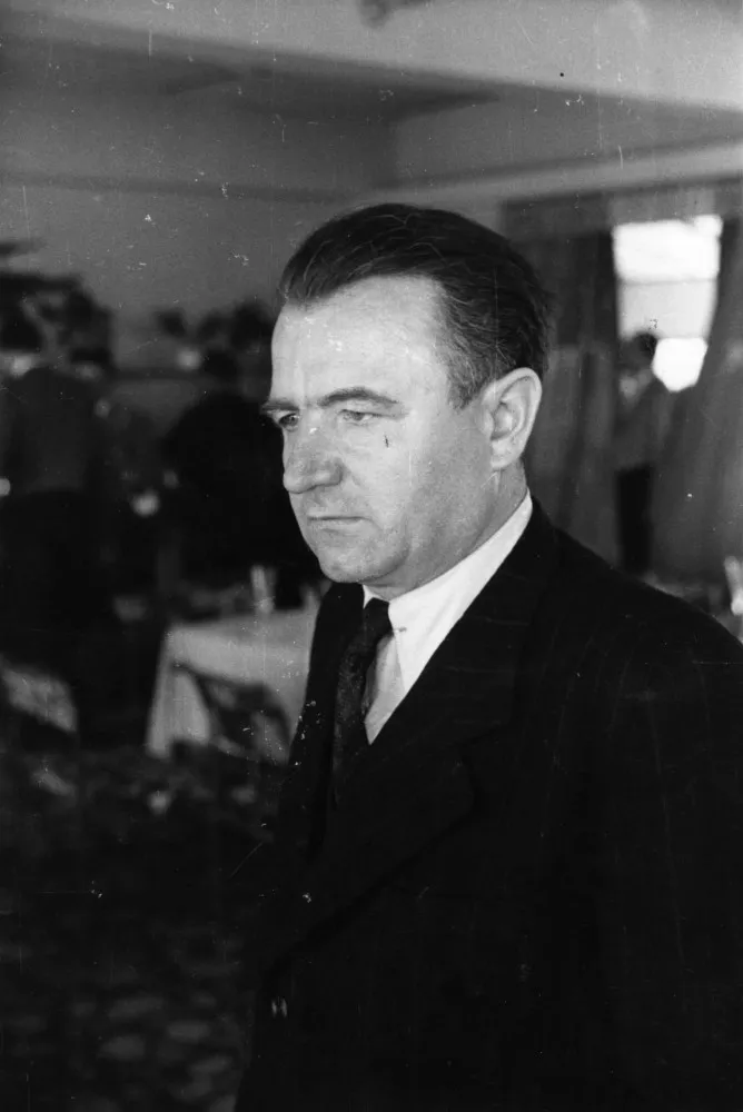 Klement Gottwald, primeiro presidente comunista da Checoslováquia.