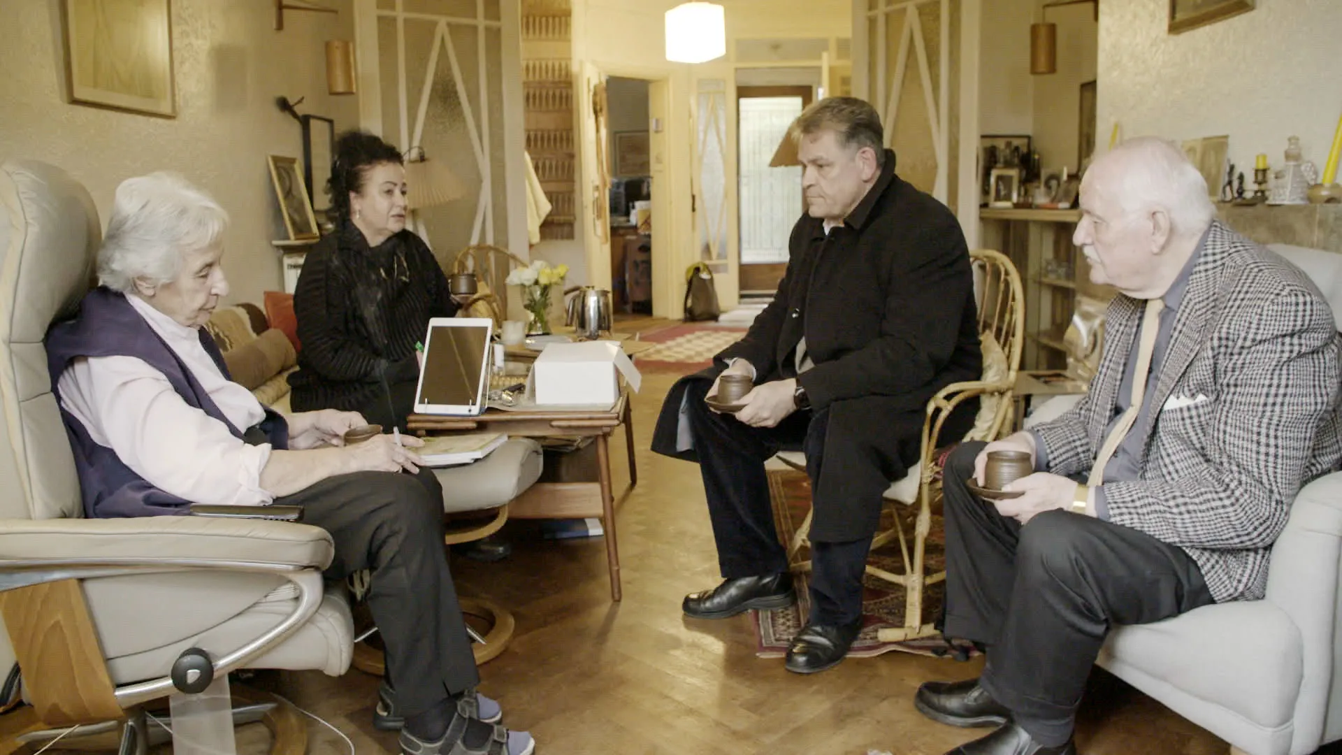 Hans Jürgen Höss, filho do comandante de Auschwitz, em uma cena do documentário.