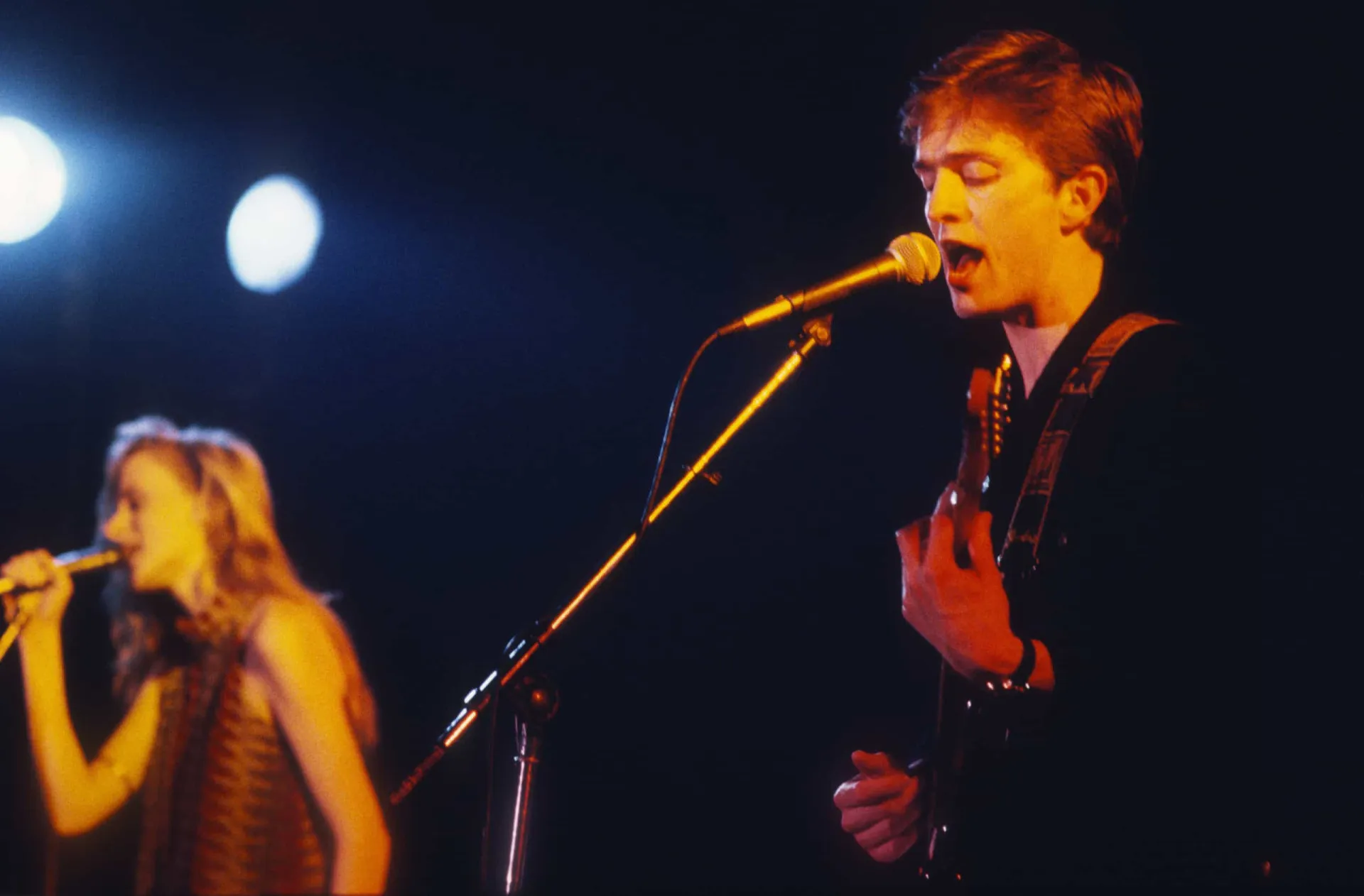 A banda inglesa Prefab Sprout em uma foto promocional dos anos 80.