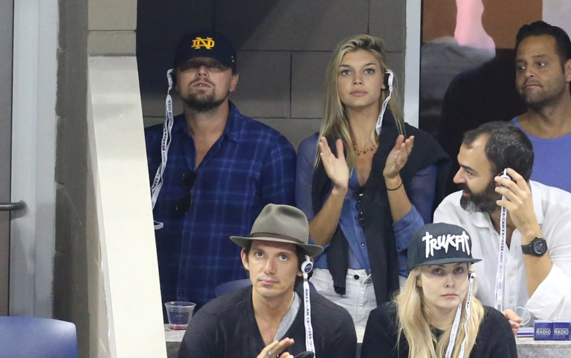 A modelo da Sports Illustrated, Kelly Rohrbach, que namorou DiCaprio em 2015.