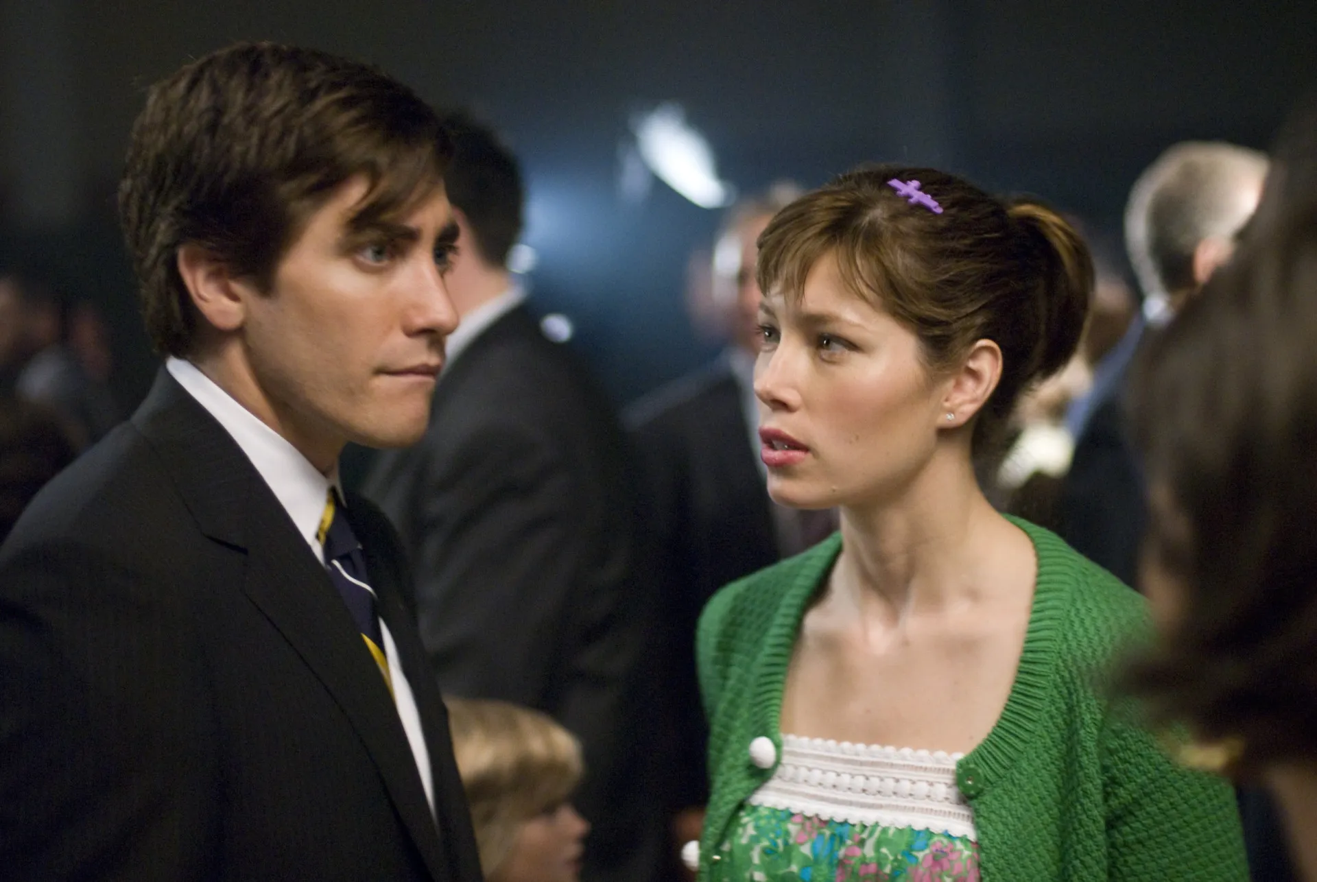Jake Gyllenhaal e Jessica Biel em uma cena de 'Amor por Acidente', filme que teve uma produção conturbada.
