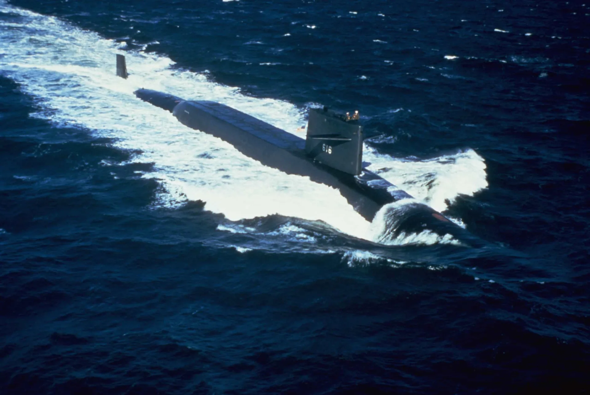 O submarino de ataque USS Jimmy Carter, uma embarcação modificada para missões de espionagem.