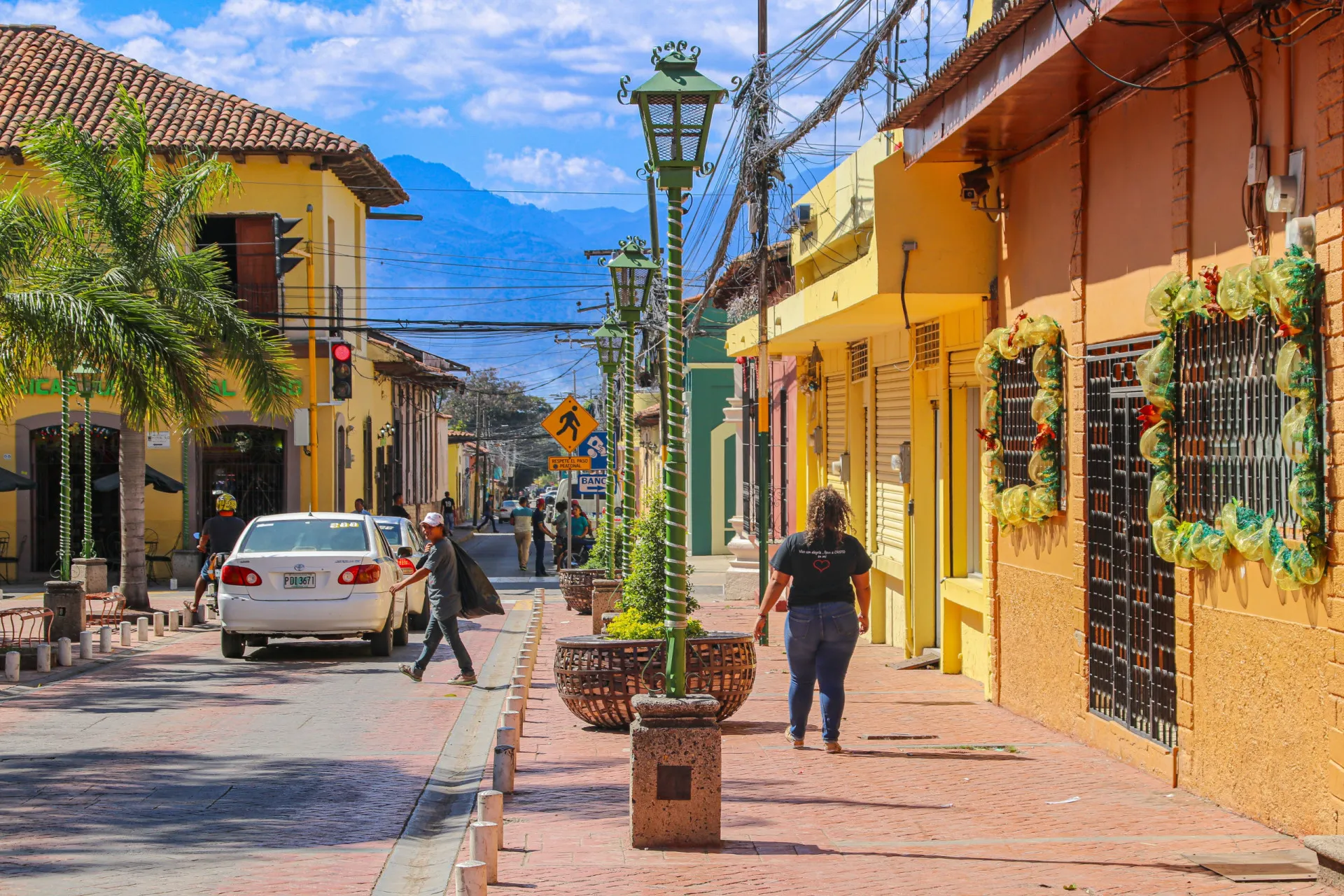 As ruínas maias de Copán, um importante sítio arqueológico em Honduras.