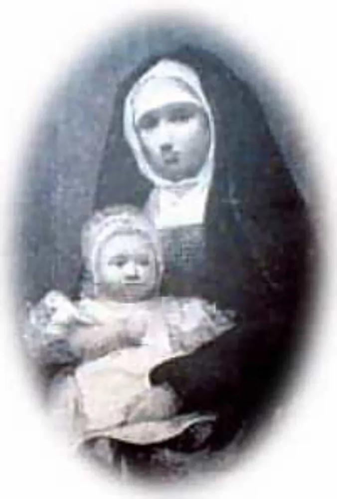 Retrato de Maria Monk, autora do livro polêmico sobre os segredos de um convento.
