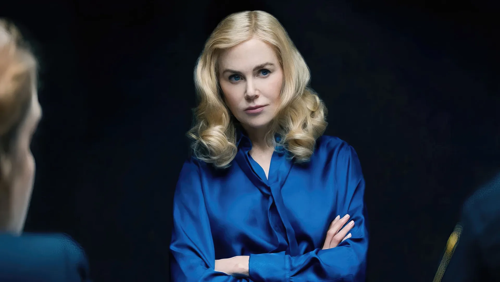 Nicole Kidman como a rica autora Greer Garrison na minissérie 'The Perfect Couple'.