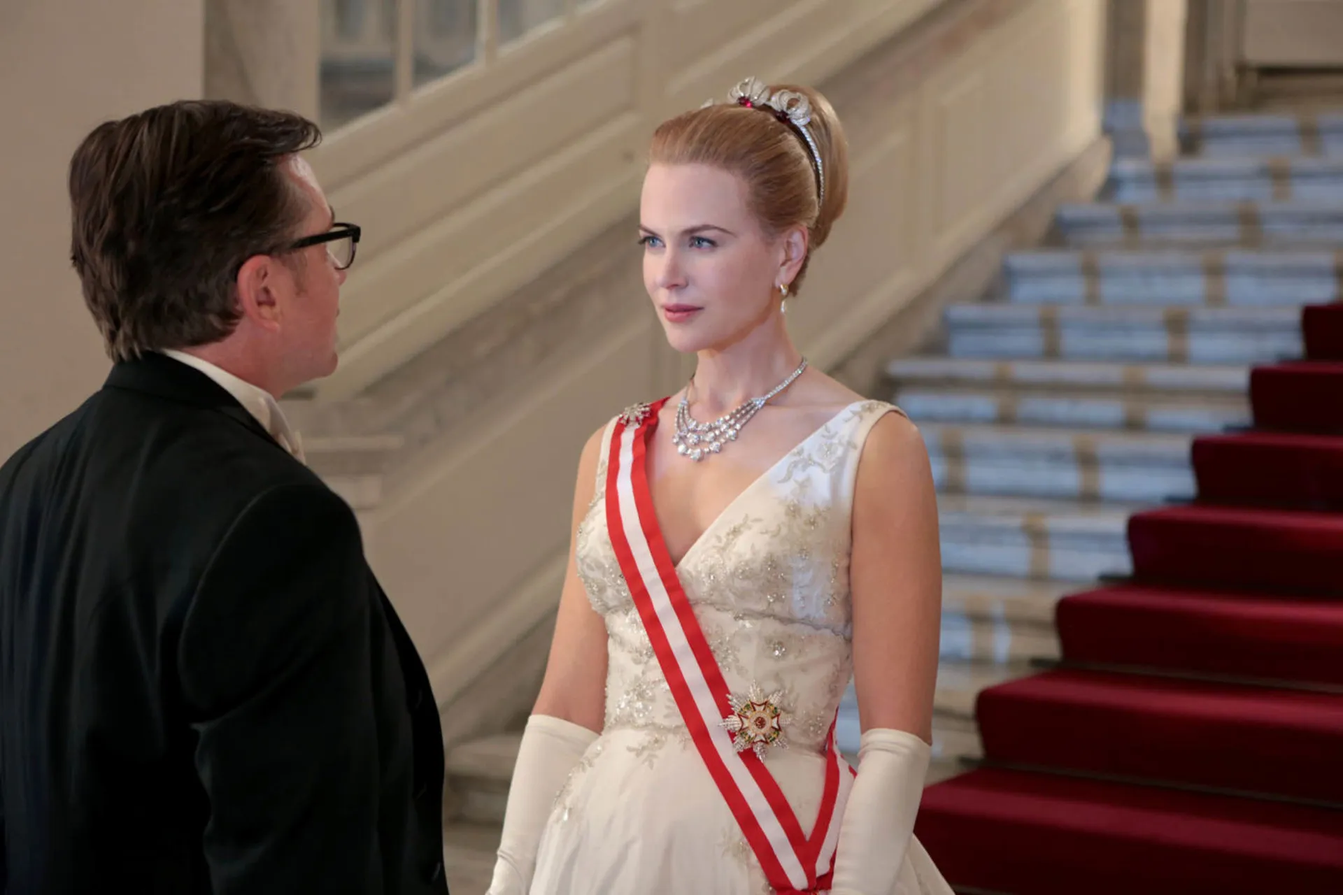 Nicole Kidman caracterizada como Grace Kelly para o filme 'Grace de Mônaco'.