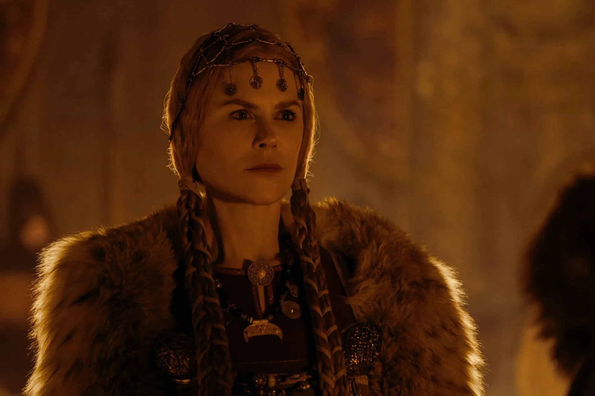 Nicole Kidman como a Rainha Gudrún no filme 'O Homem do Norte' de 2022.