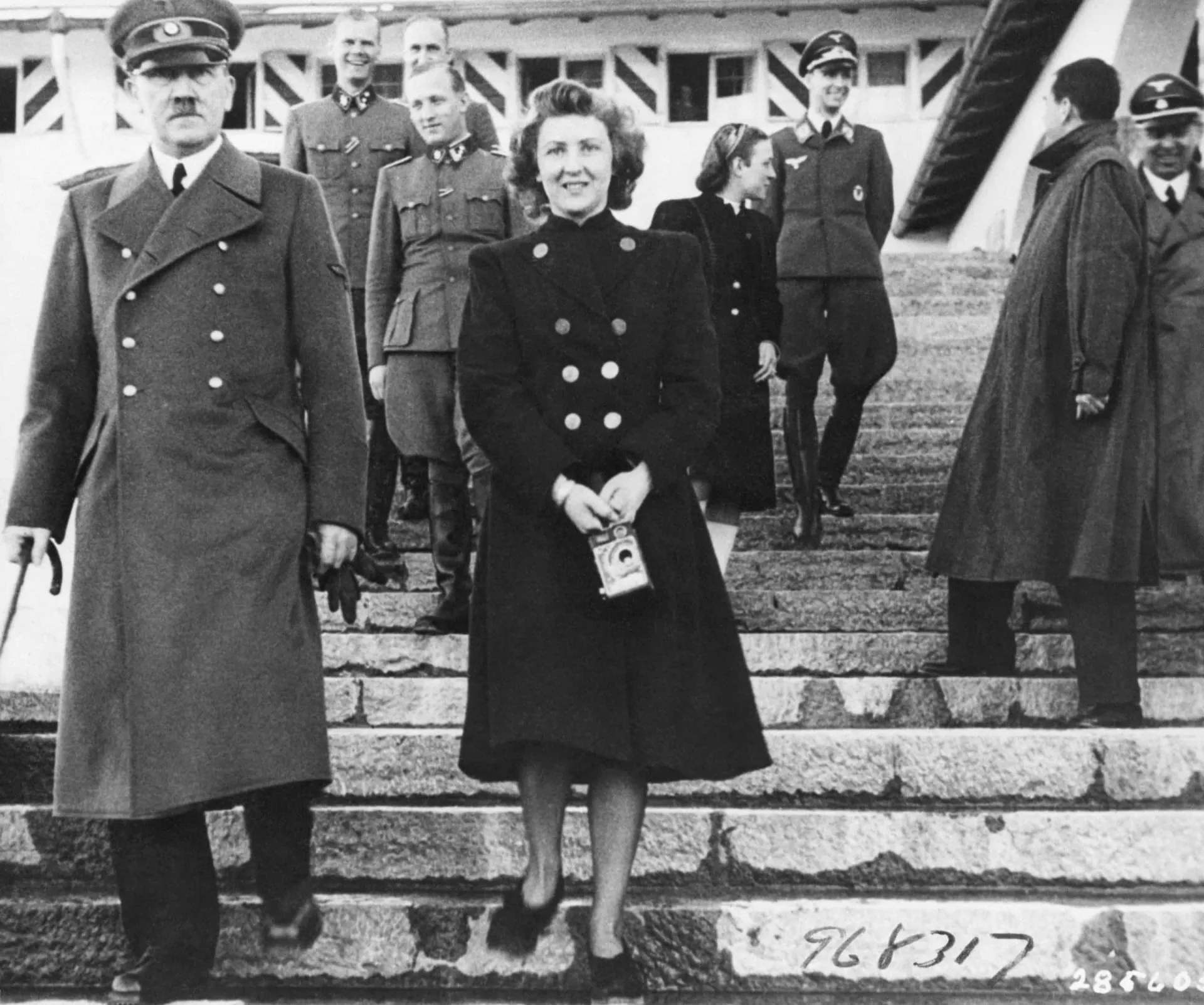 Eva Braun, a companheira de longa data de Adolf Hitler.