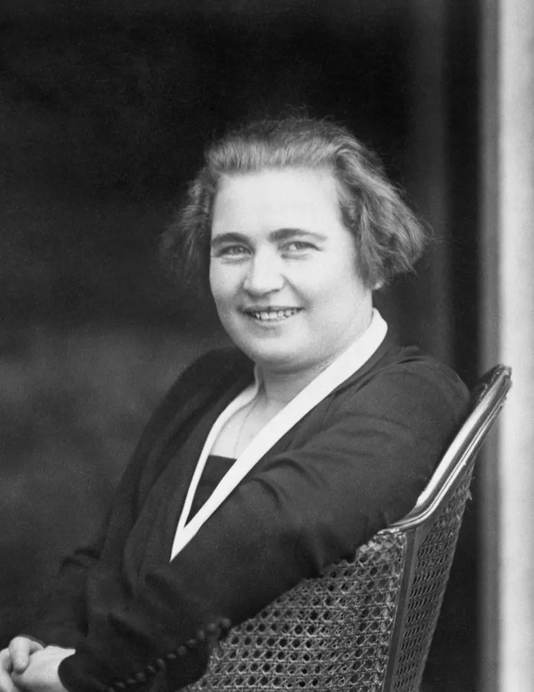 Rachele Mussolini em idade avançada, após a queda do fascismo.