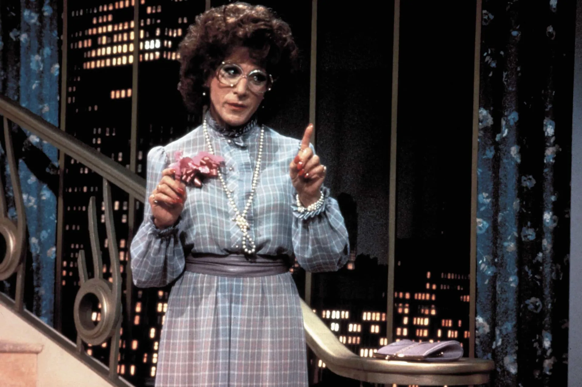 Dustin Hoffman como Dorothy Michaels no clássico 'Tootsie'