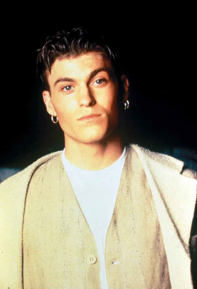 Brian Austin Green como o jovem David Silver, em seus primeiros dias na série.
