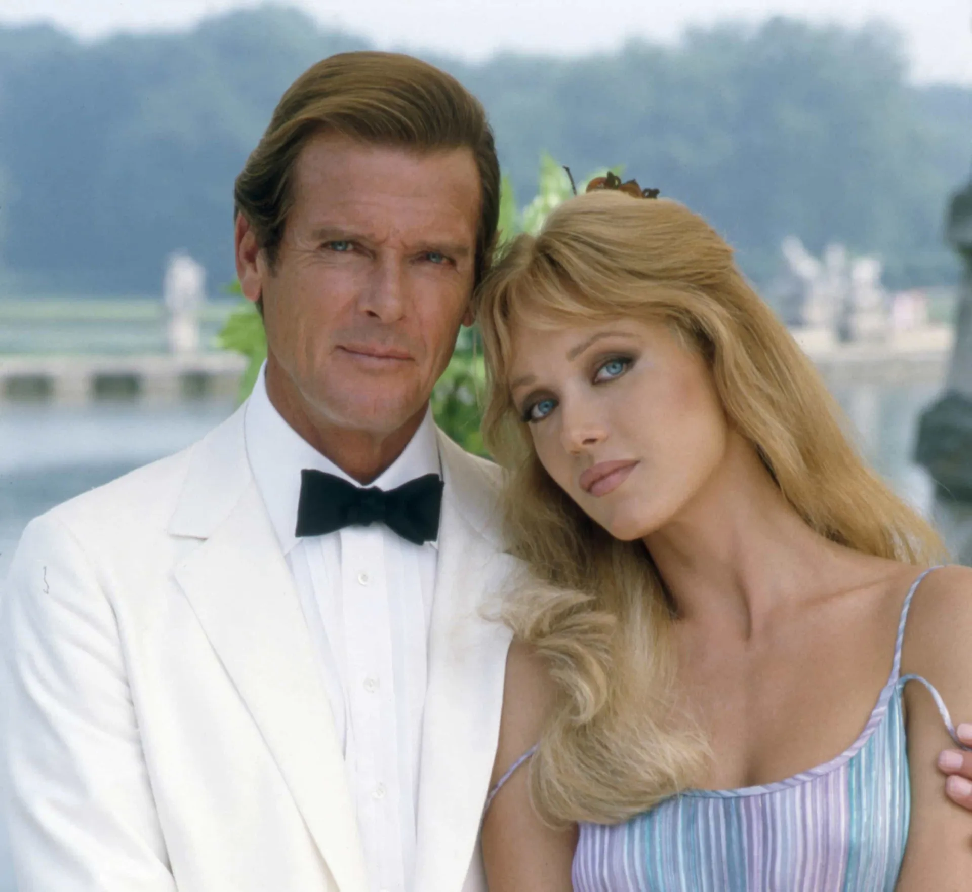 Tanya Roberts como a geóloga Stacey Sutton em '007 - Na Mira Dos Assassinos'.