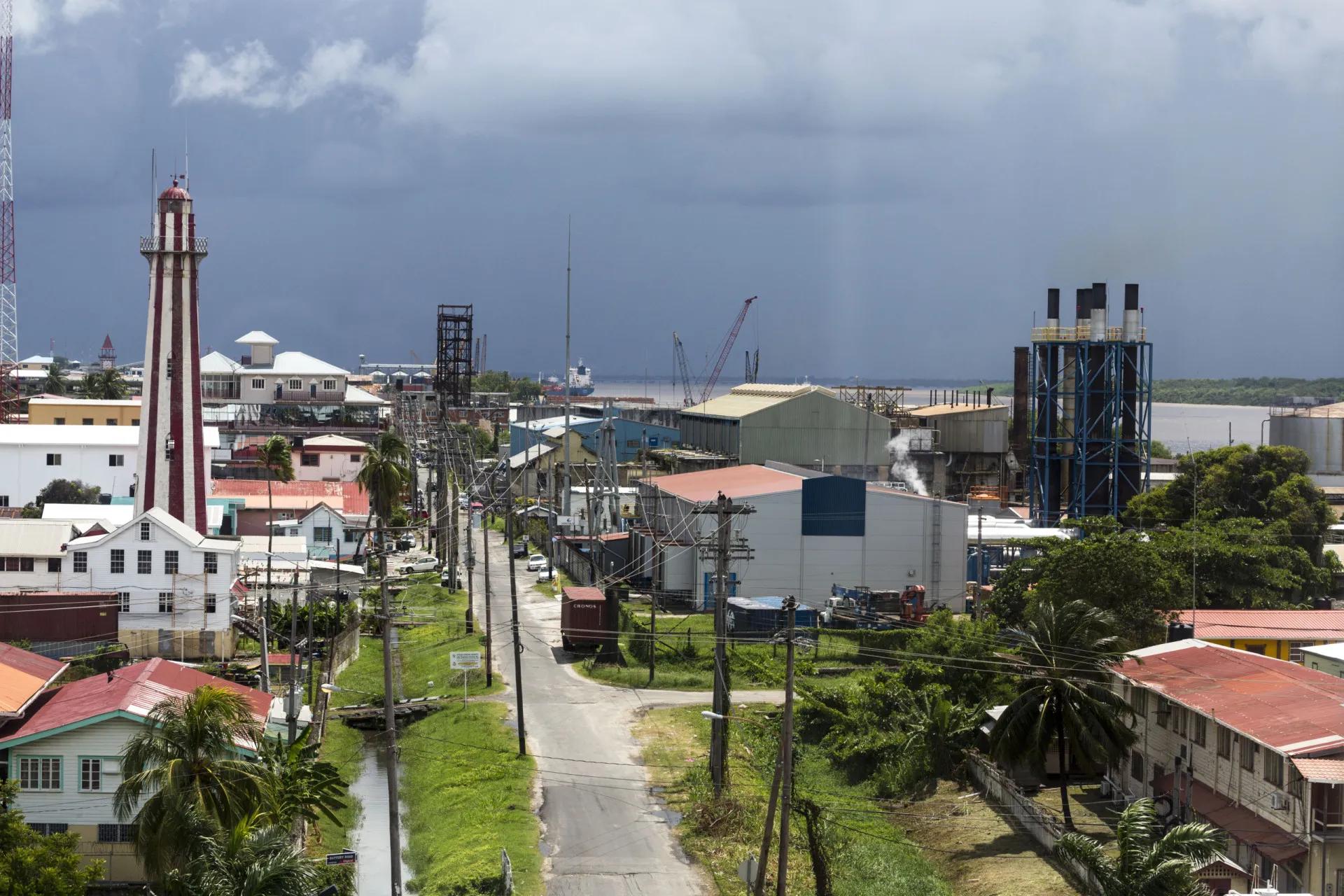 Catedral de São Jorge em Georgetown, Guiana, um marco arquitetônico.