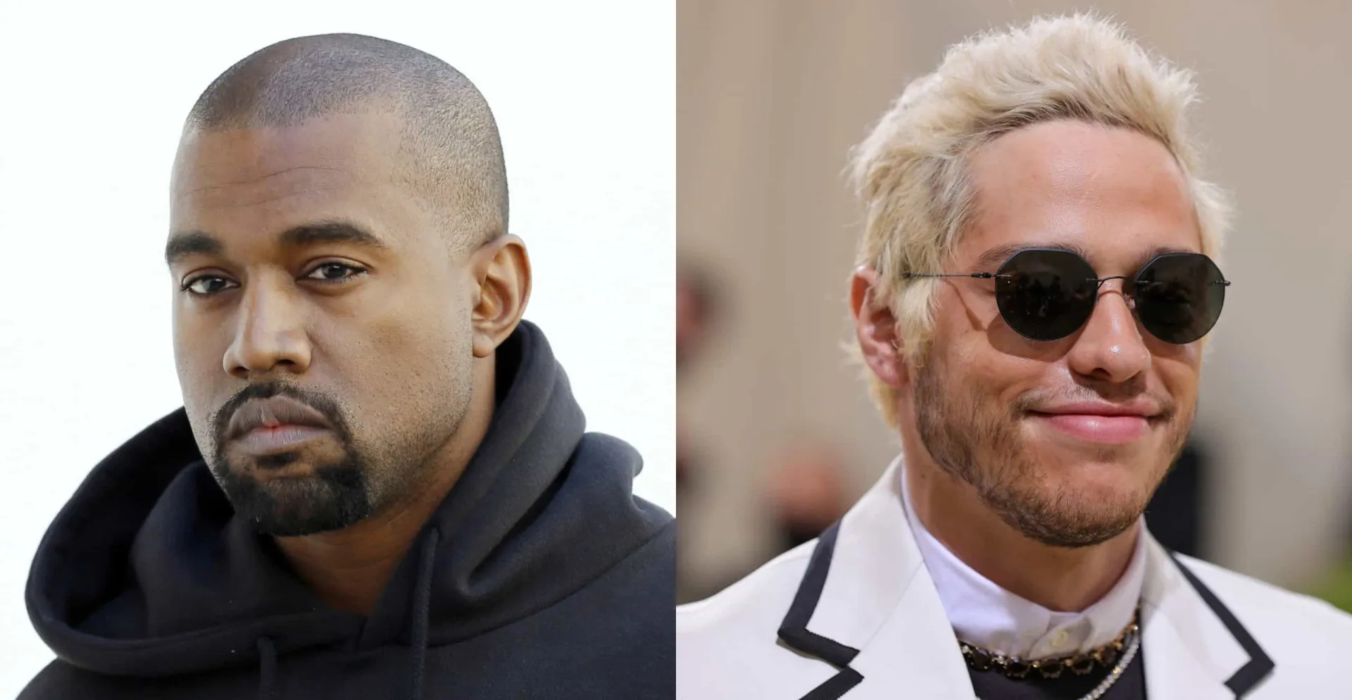 Uma animação em stop-motion de Kanye West no clipe sombrio de 'Eazy'.