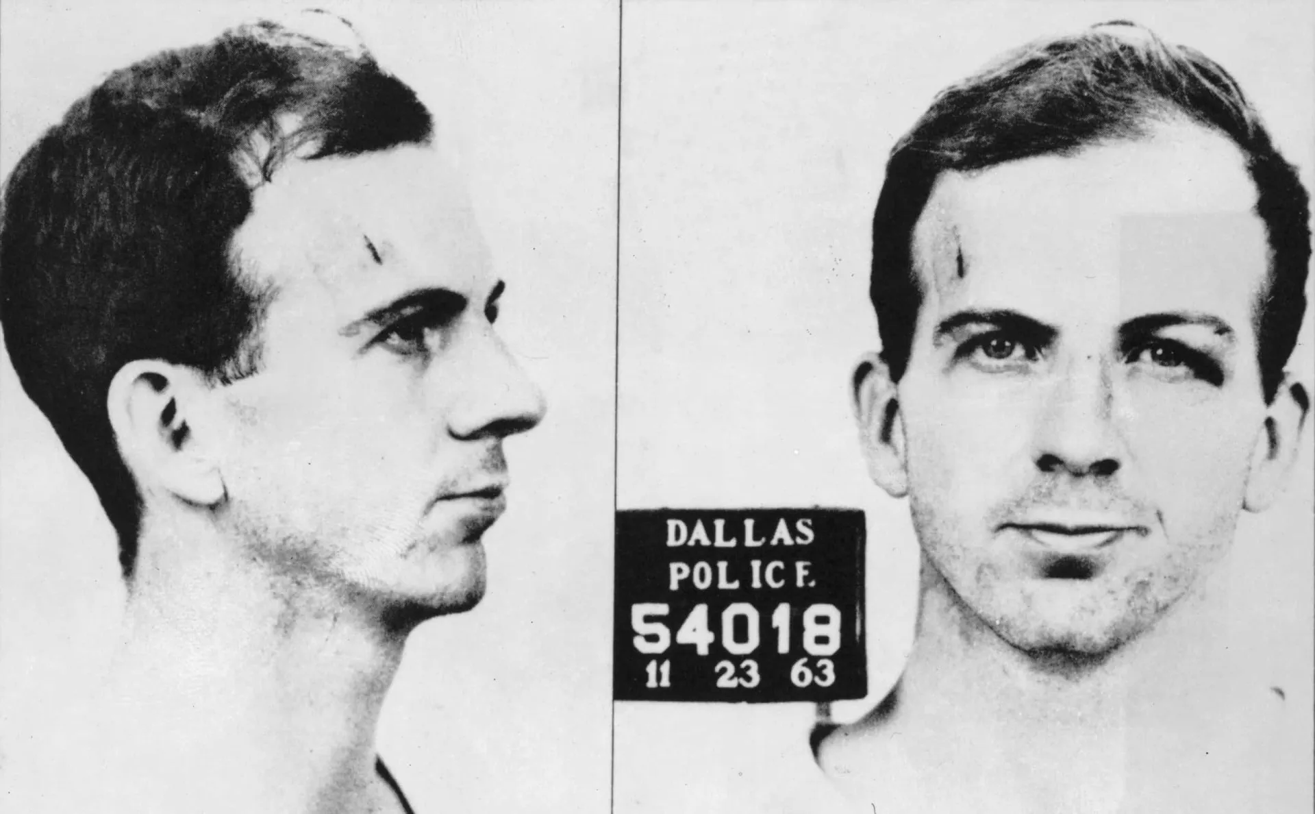 Lee Harvey Oswald, o assassino do presidente John F. Kennedy.