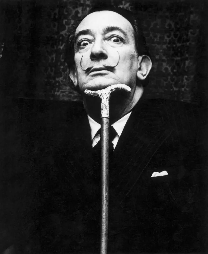 O excêntrico artista surrealista espanhol, Salvador Dalí.