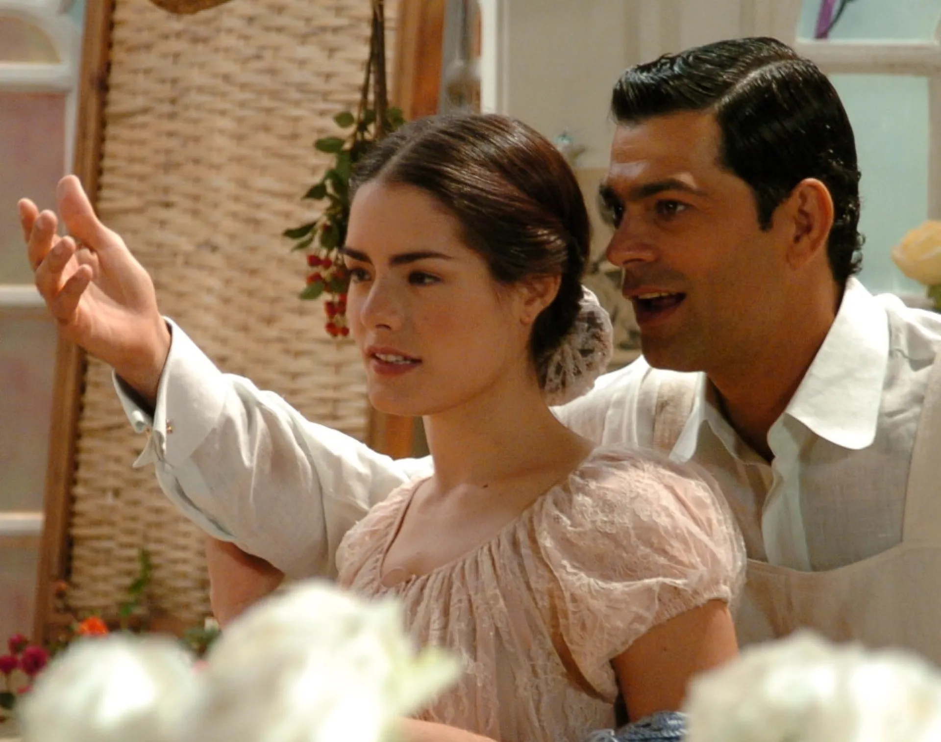 A atriz Liliana Castro como a personagem Luna na novela 'Alma Gêmea'.