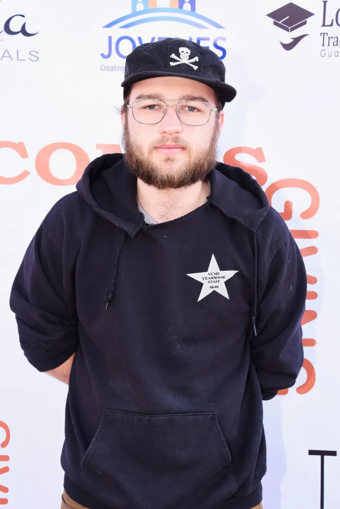 Angus T. Jones, o Jake de 'Two and a Half Men', em uma foto de quando era mais jovem.