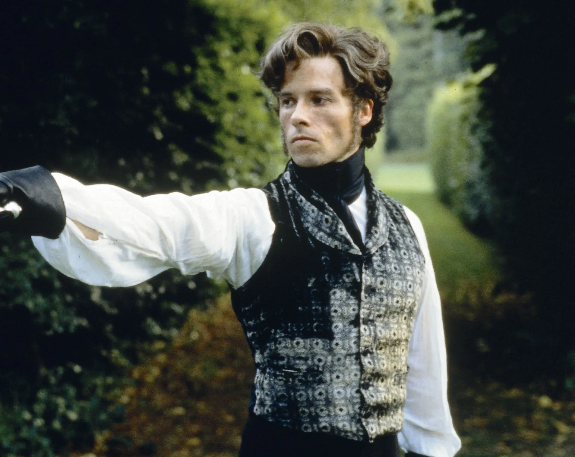 Jim Caviezel como Edmond Dantès no filme 'O Conde de Monte Cristo'.