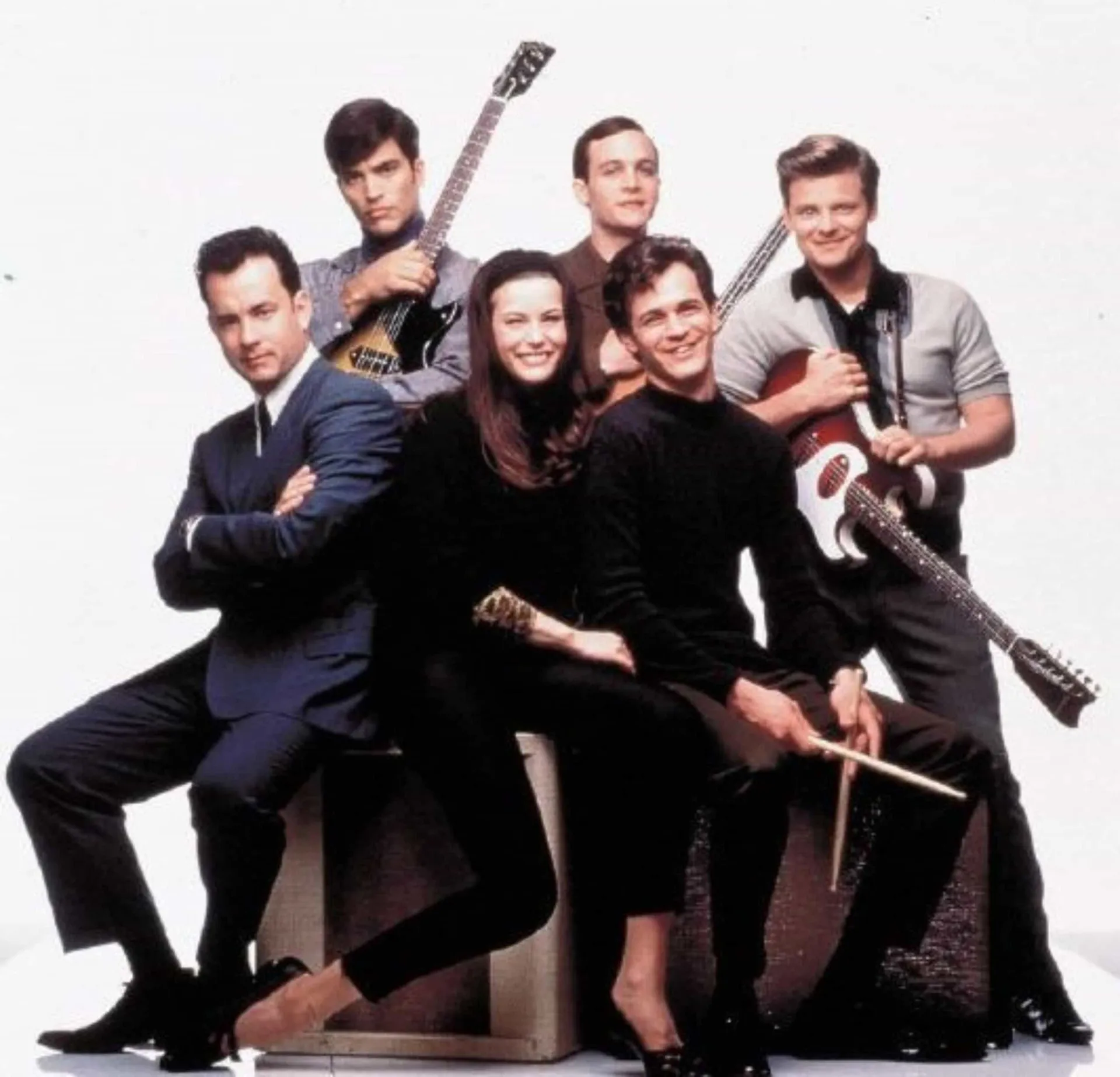 A banda fictícia 'The Wonders' no filme dirigido e estrelado por Tom Hanks.