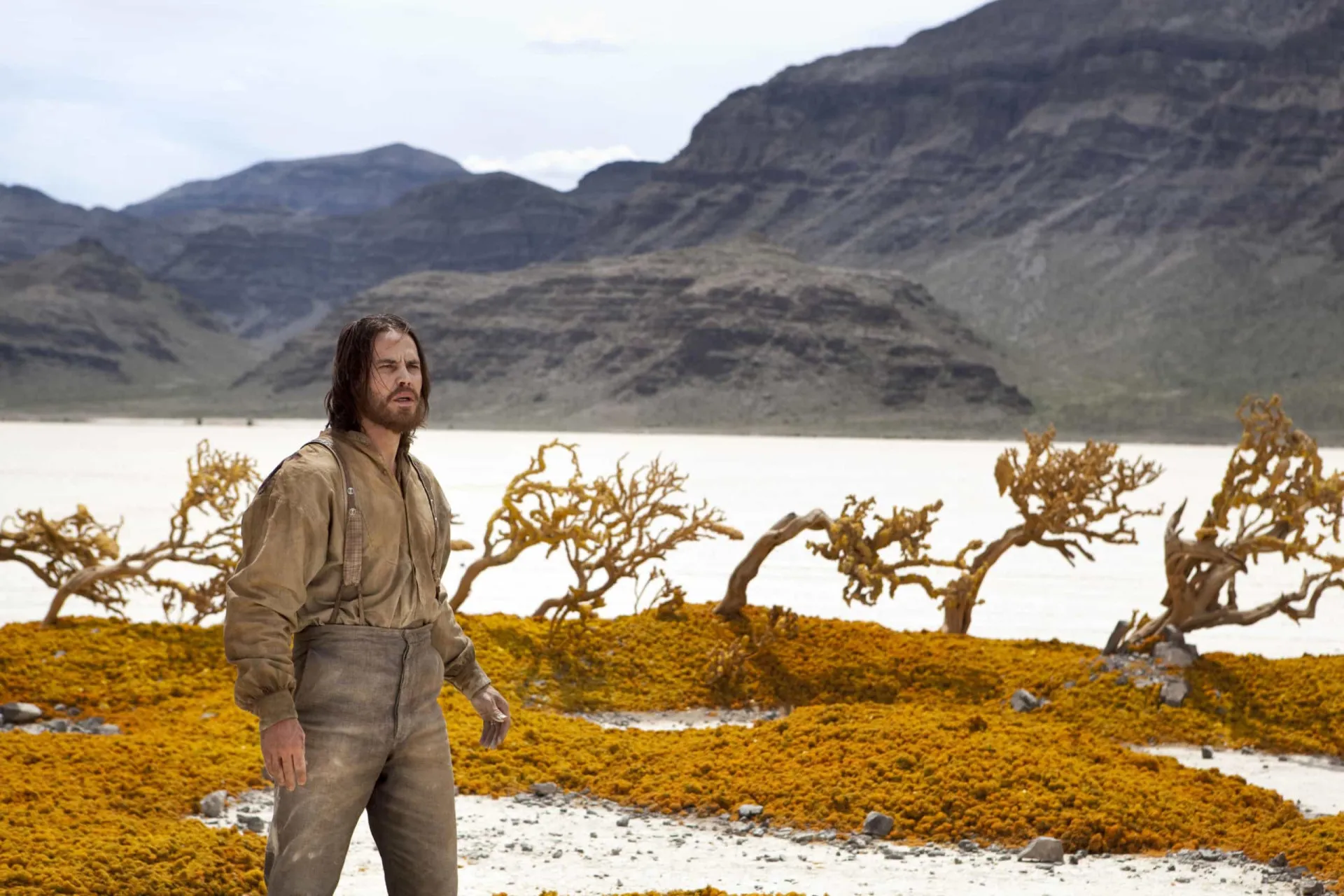 John Carter em Marte, em uma cena do filme épico de ficção científica da Disney.