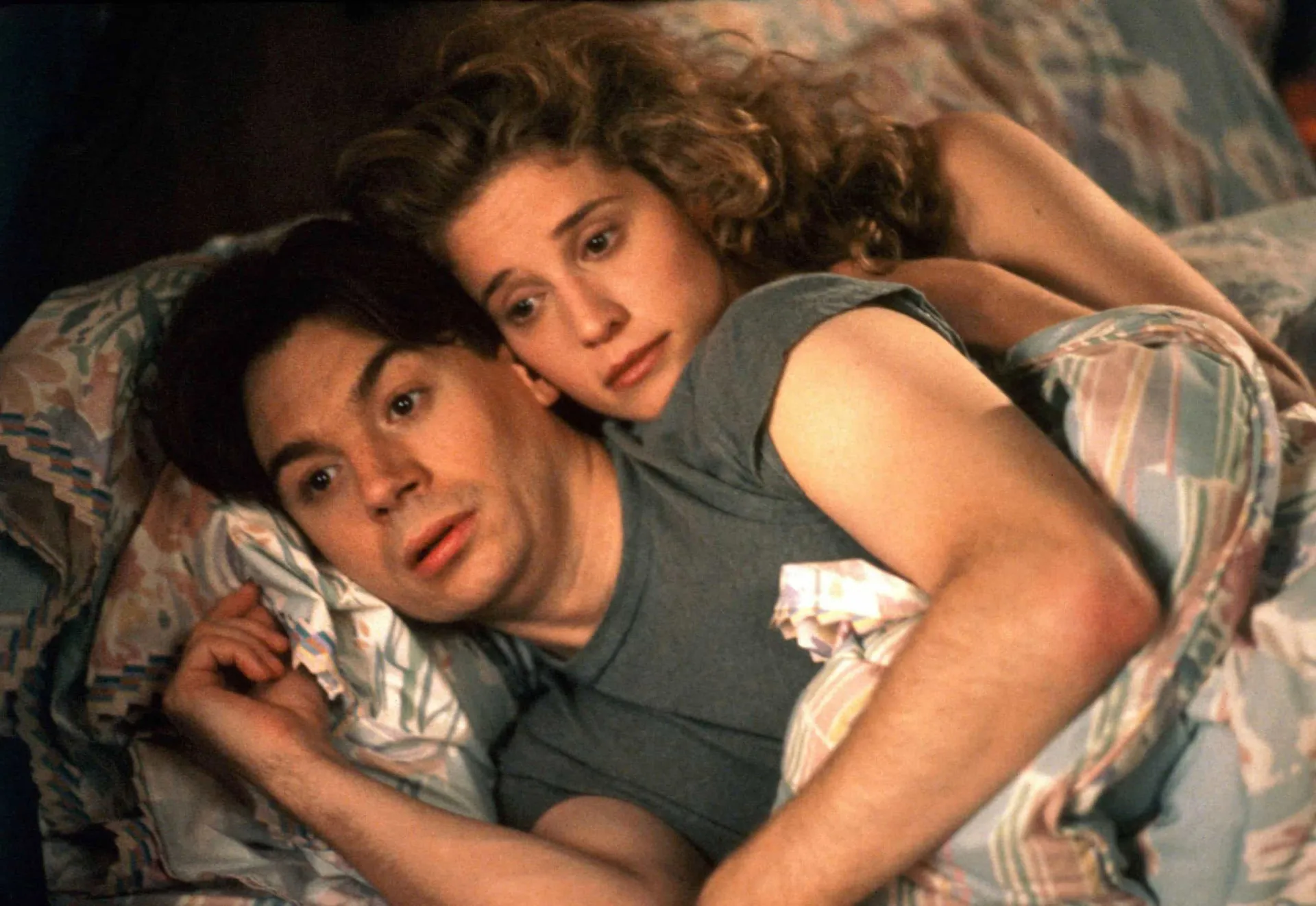 Mike Myers com uma expressão cômica no filme 'Uma Noiva e Tanto'.