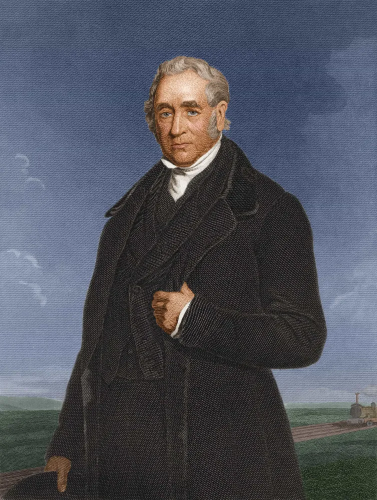 George Stephenson, o 'Pai das Ferrovias', que mudou a forma como viajamos.