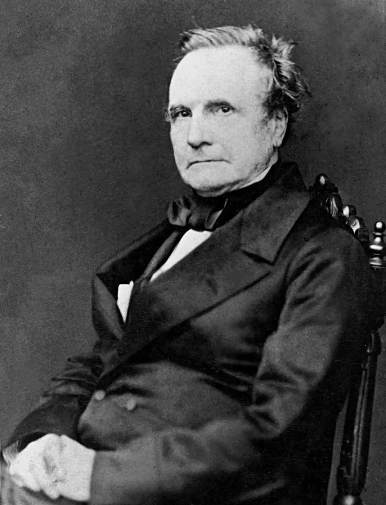 Charles Babbage, o inventor britânico que concebeu a primeira máquina analítica, precursora do computador.