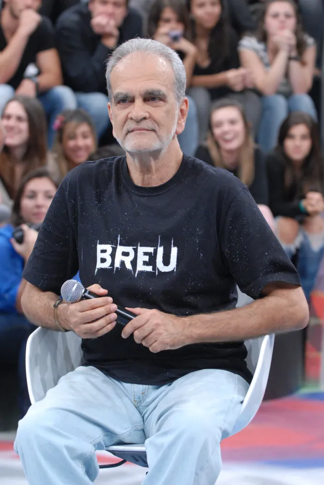 O jornalista Maurício Kubrusly, famoso pelo quadro 'Me Leva Brasil' no Fantástico.