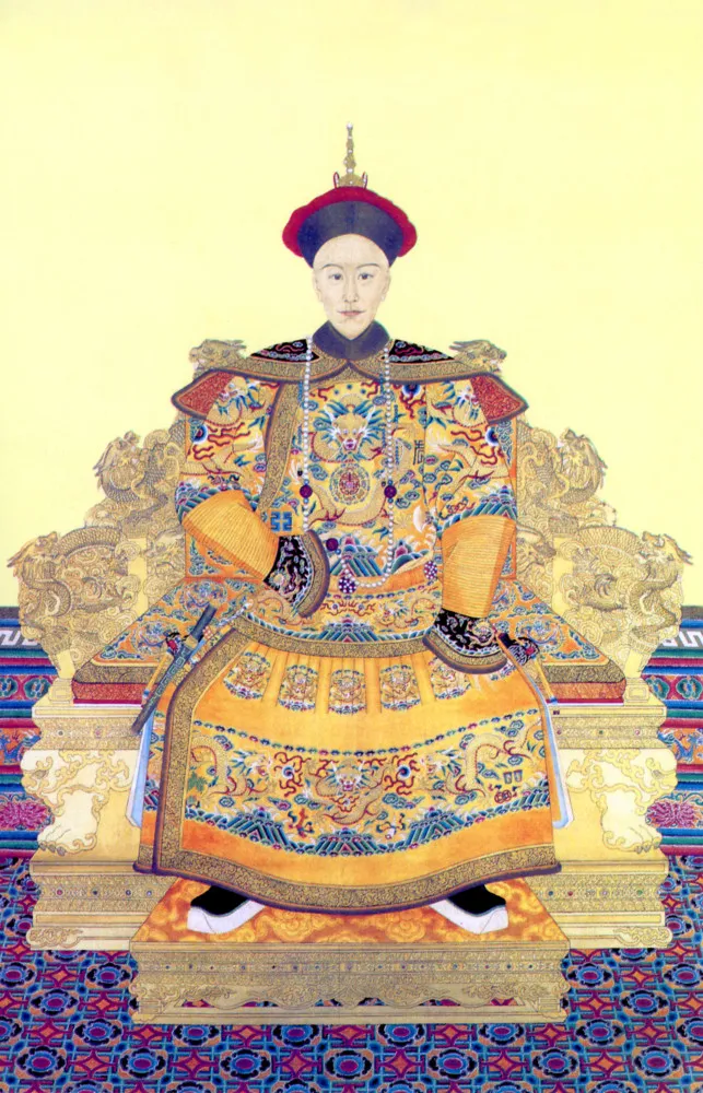 Oficiais japoneses e chineses durante a assinatura do Tratado de Shimonoseki.