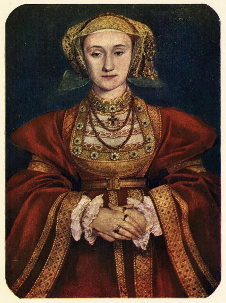 Retrato de Henrique VIII, que se decepcionou com a aparência de Ana de Cleves ao conhecê-la pessoalmente.