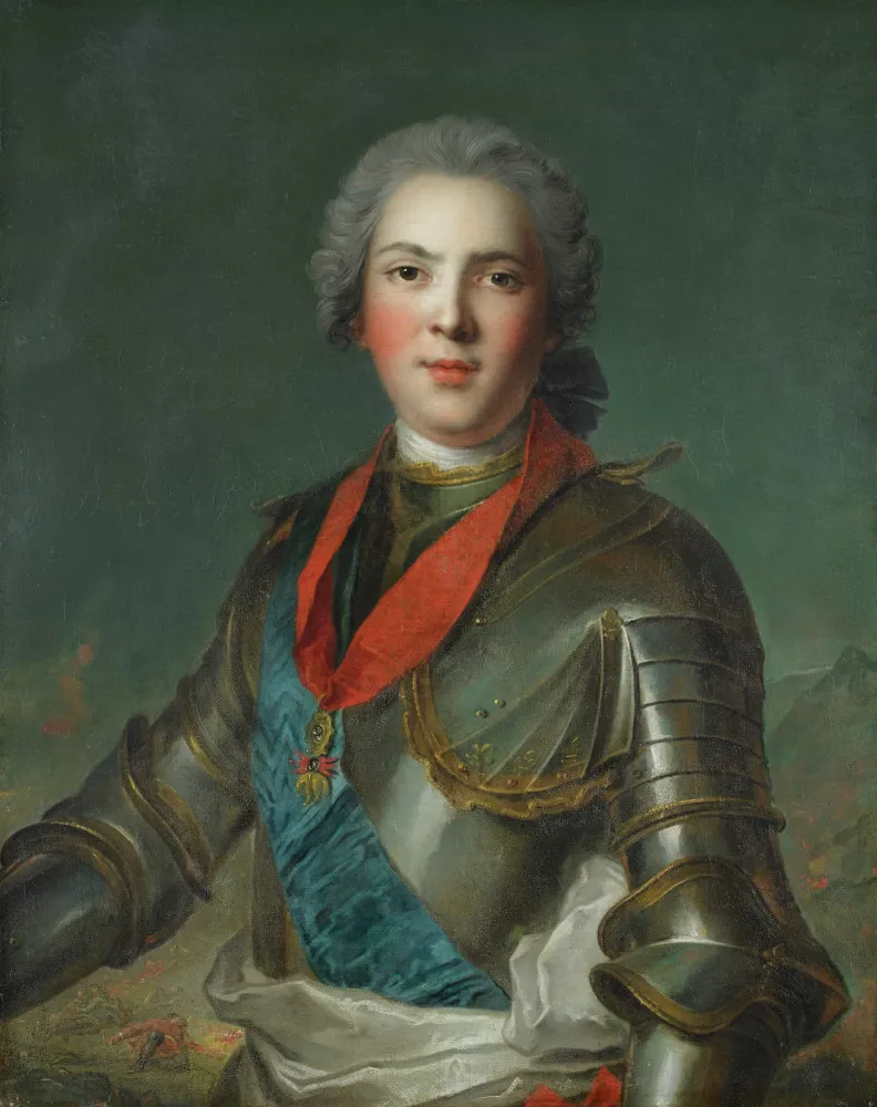 Retrato do casal Maria Josefa da Saxônia e Luis Ferdinando, que superou um início difícil.