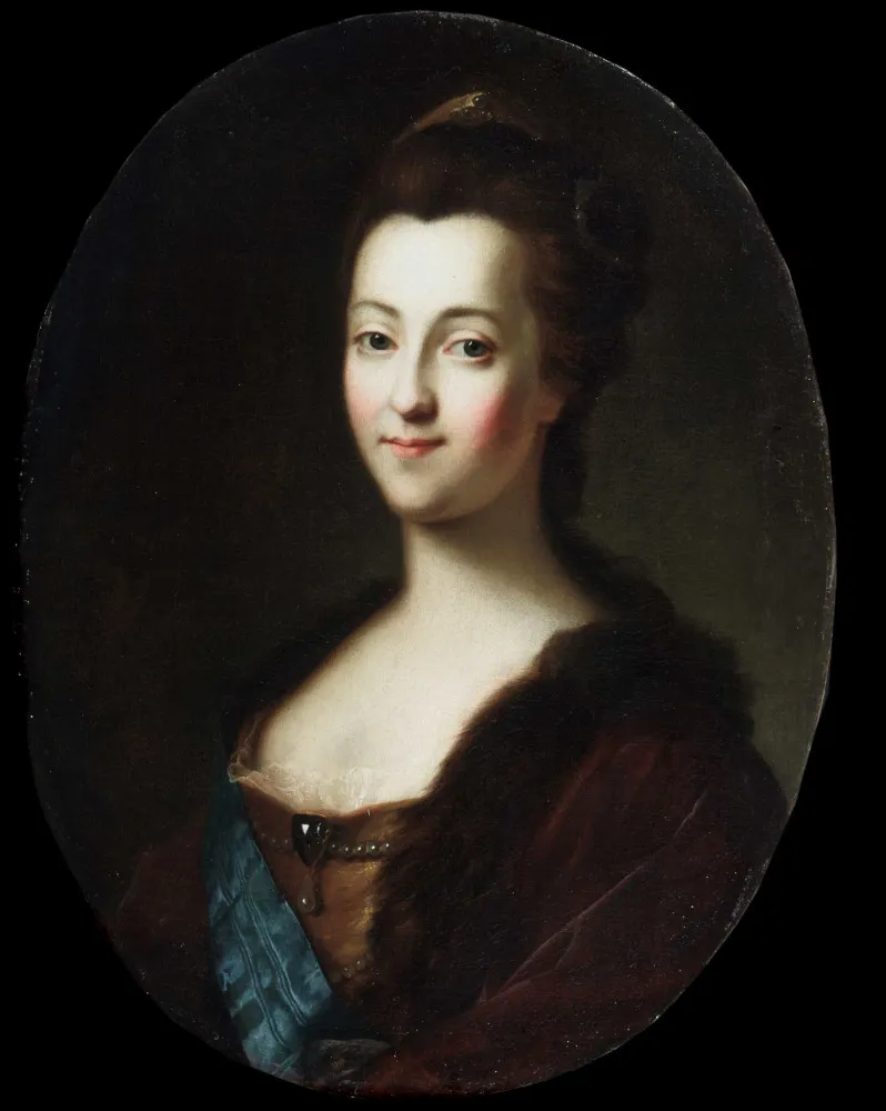 Catarina, a Grande, em um retrato que mostra sua força e determinação.