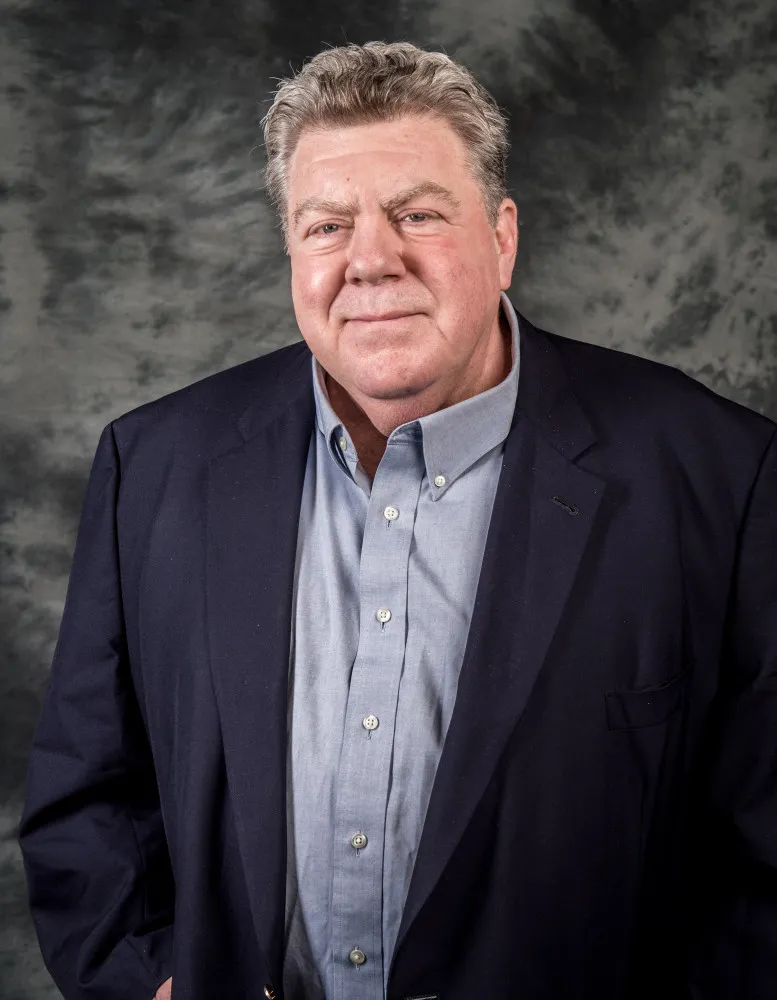 O ator e comediante George Wendt, famoso pelo seu papel em 'Cheers'.