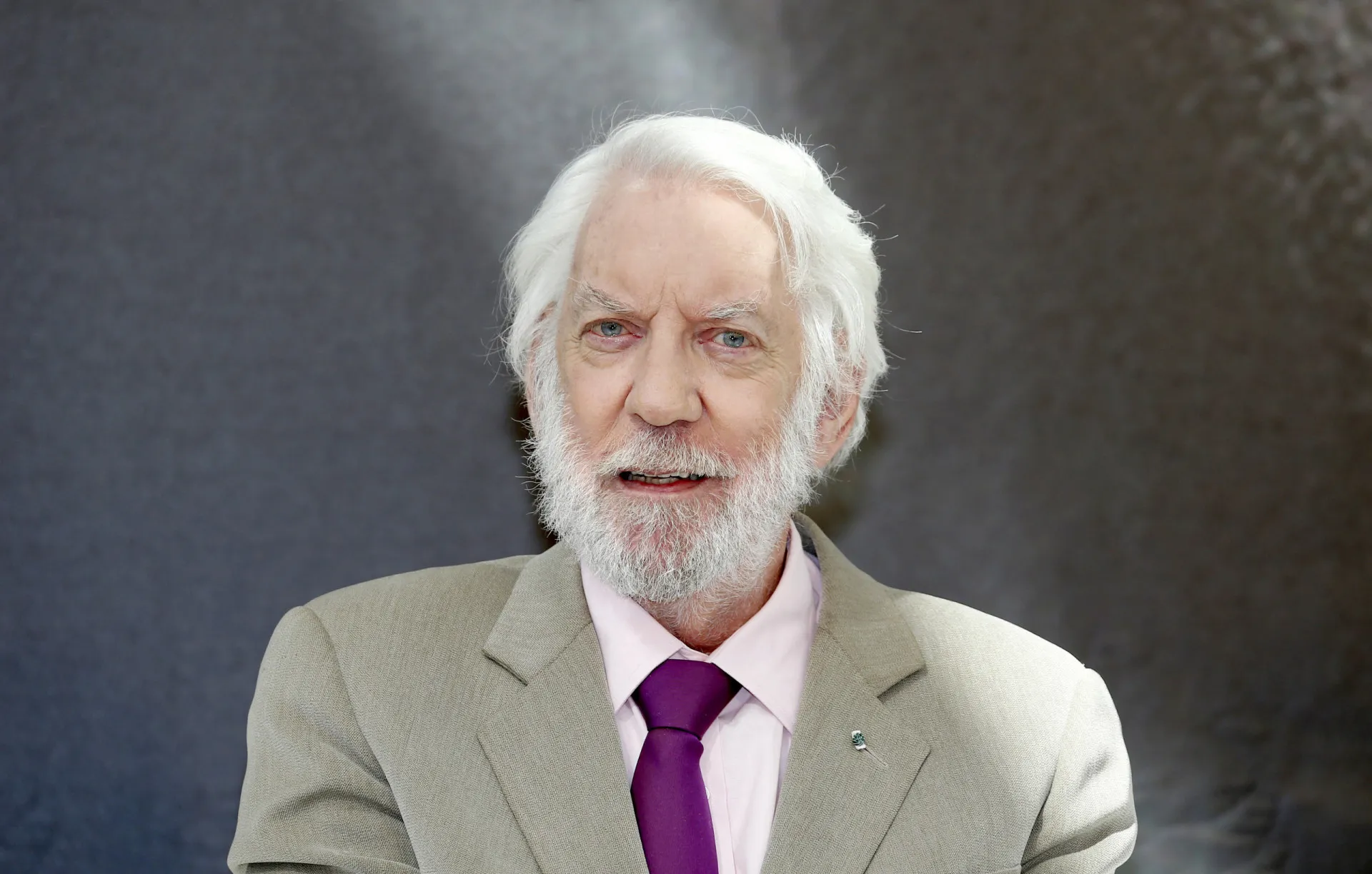 O lendário ator canadense Donald Sutherland.