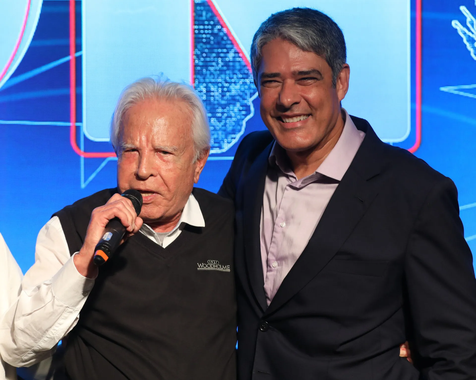 Cid Moreira, a voz icônica do Jornal Nacional.