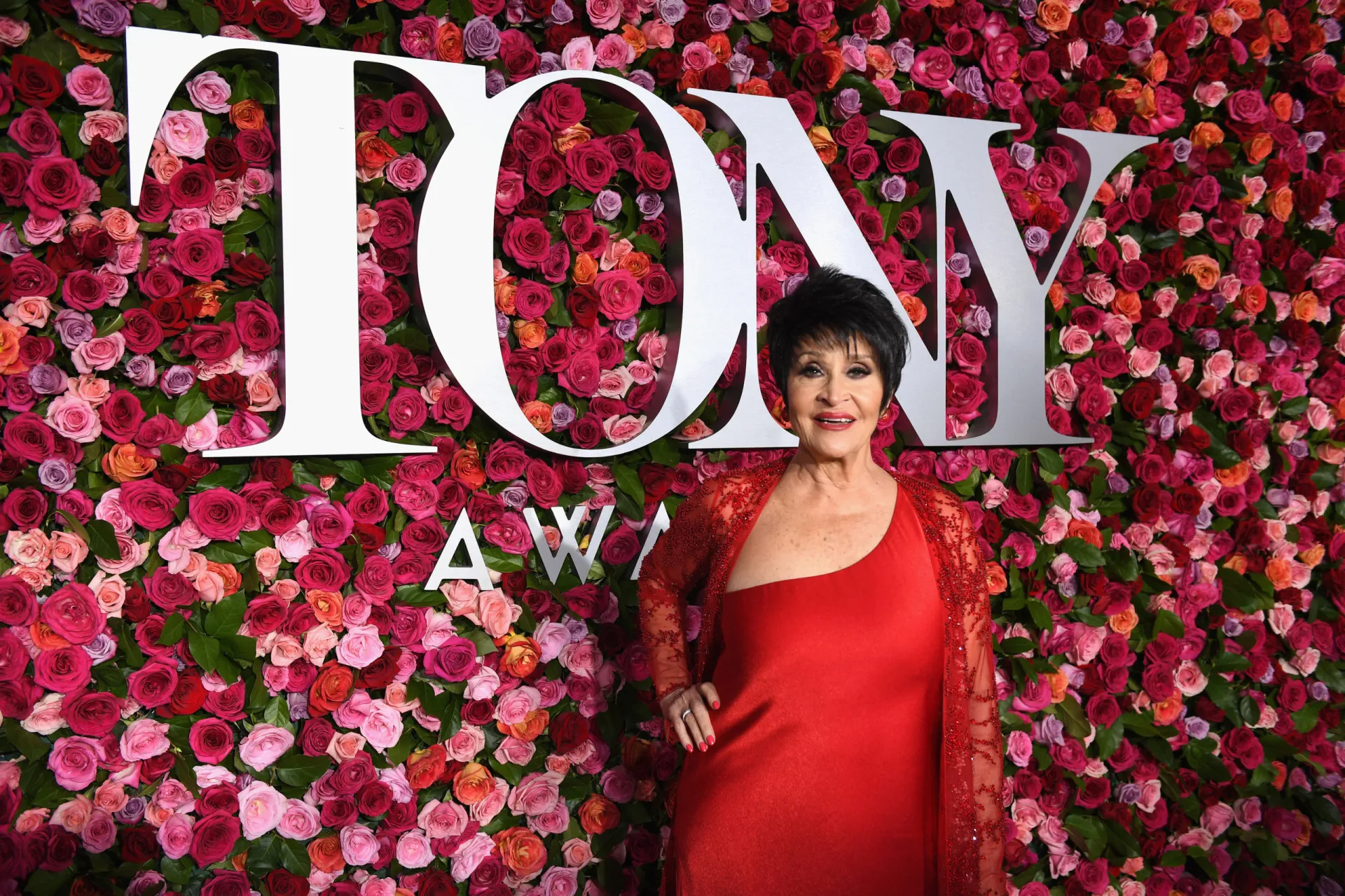 A lenda da Broadway Chita Rivera.