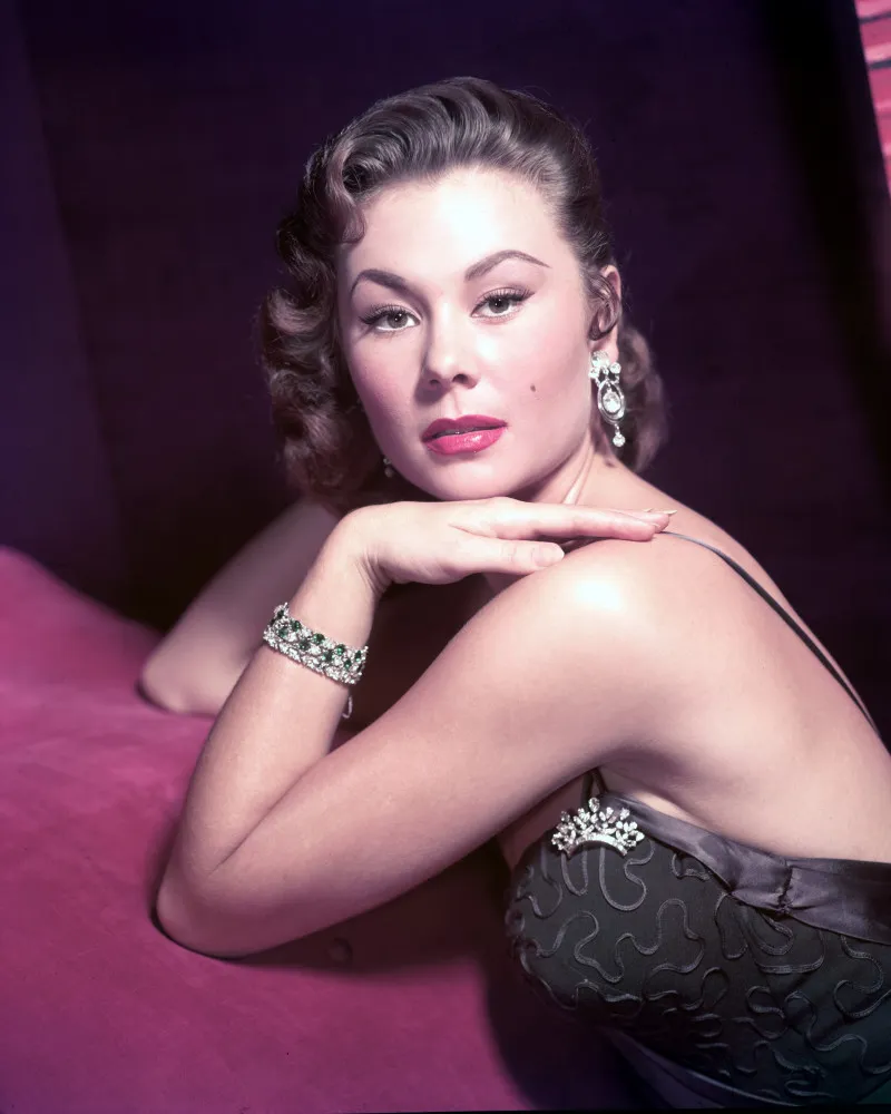 A estrela da Era de Ouro de Hollywood, Mitzi Gaynor.