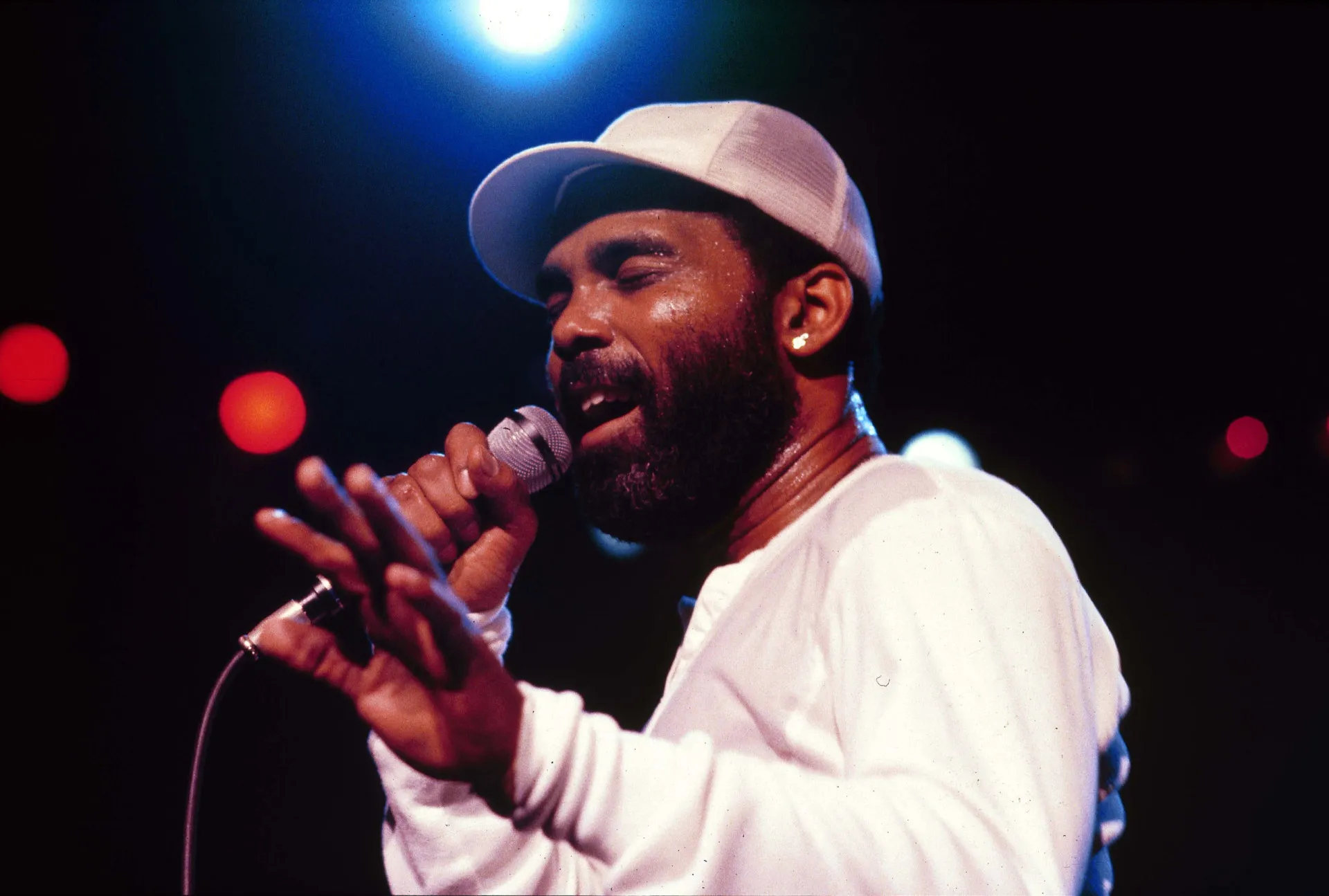 Frankie Beverly, vocalista da banda de funk Maze.
