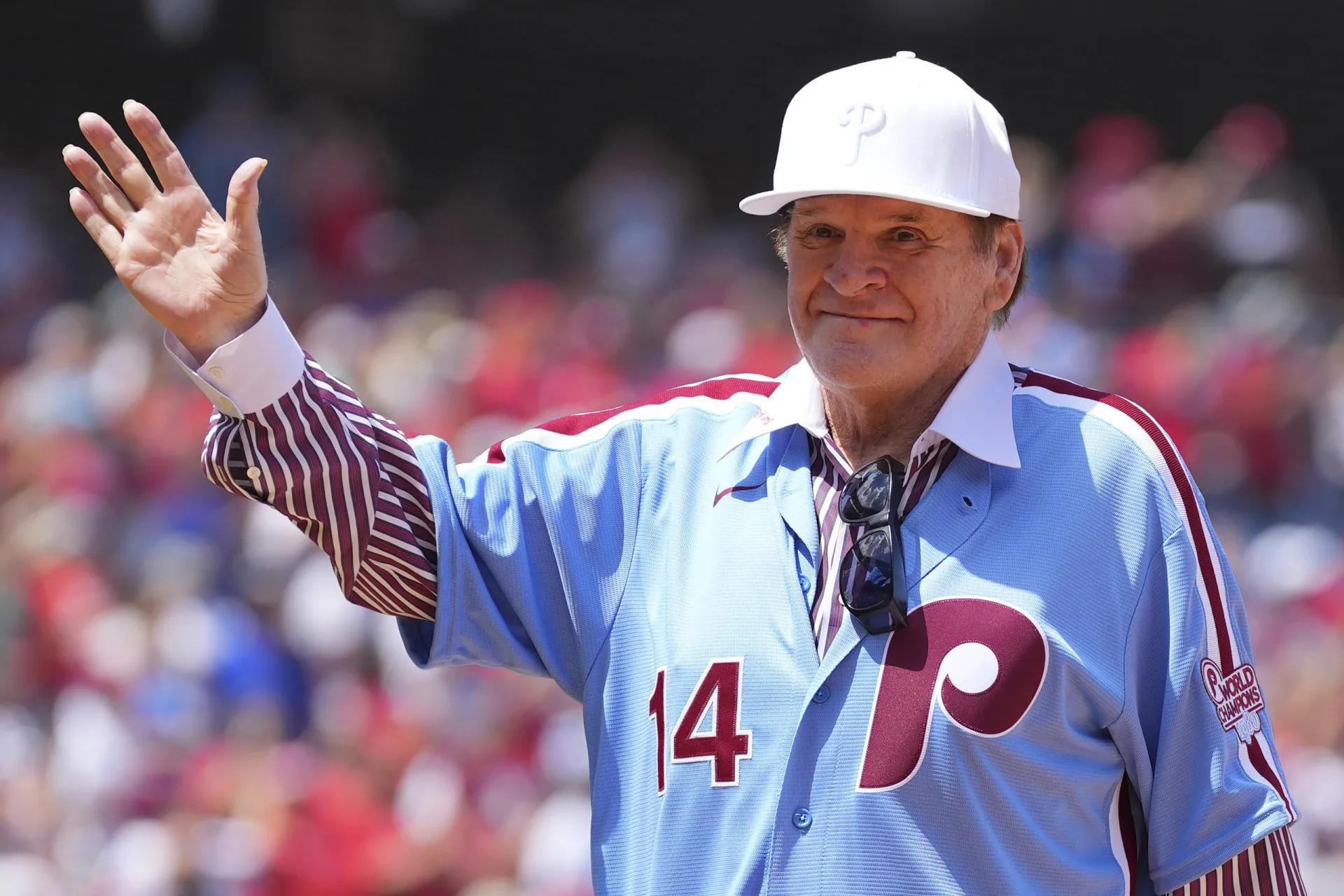 Pete Rose, uma lenda controversa do beisebol.